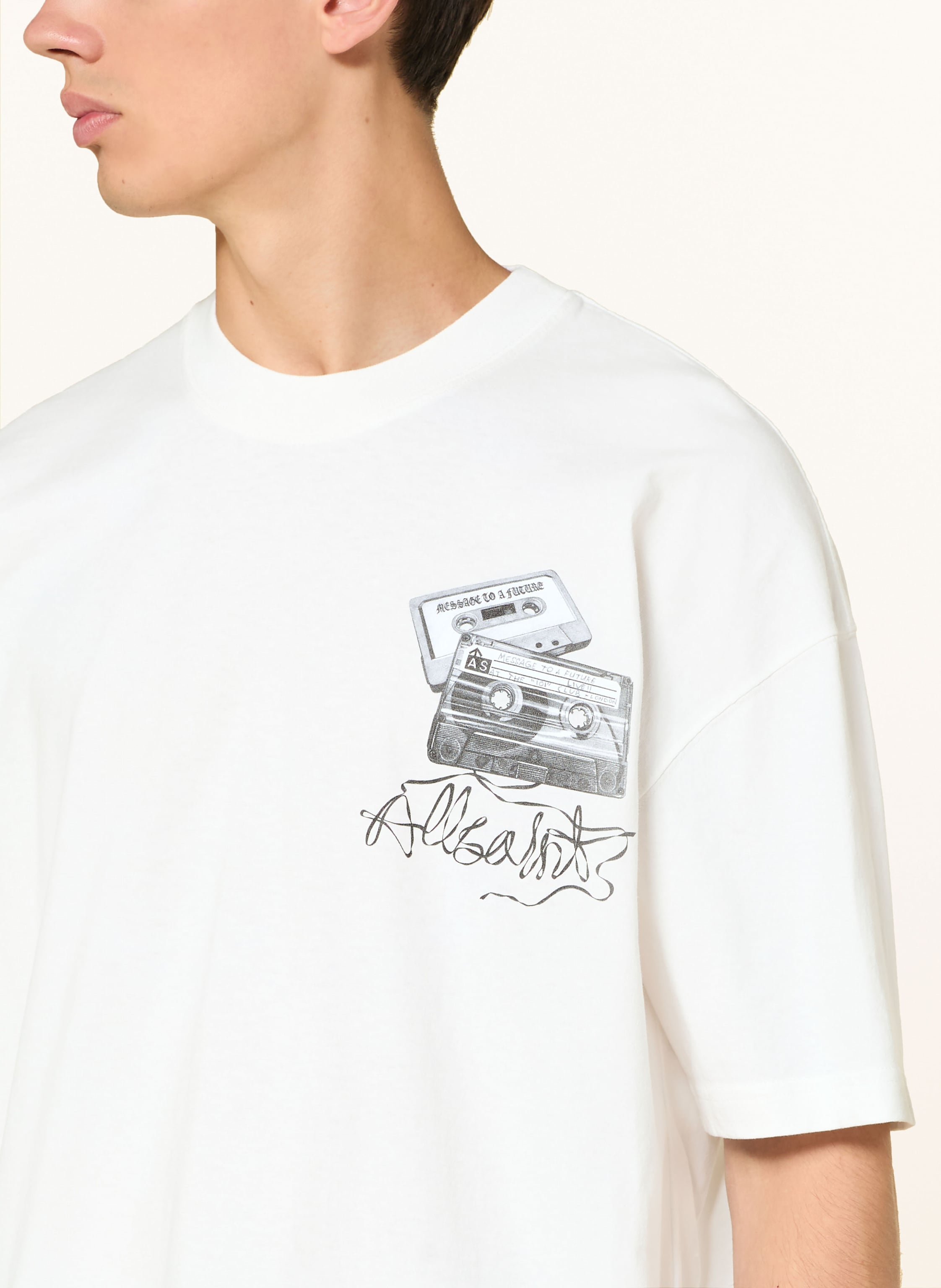Thumbnail - Allsaints T-Shirt Reel weiss