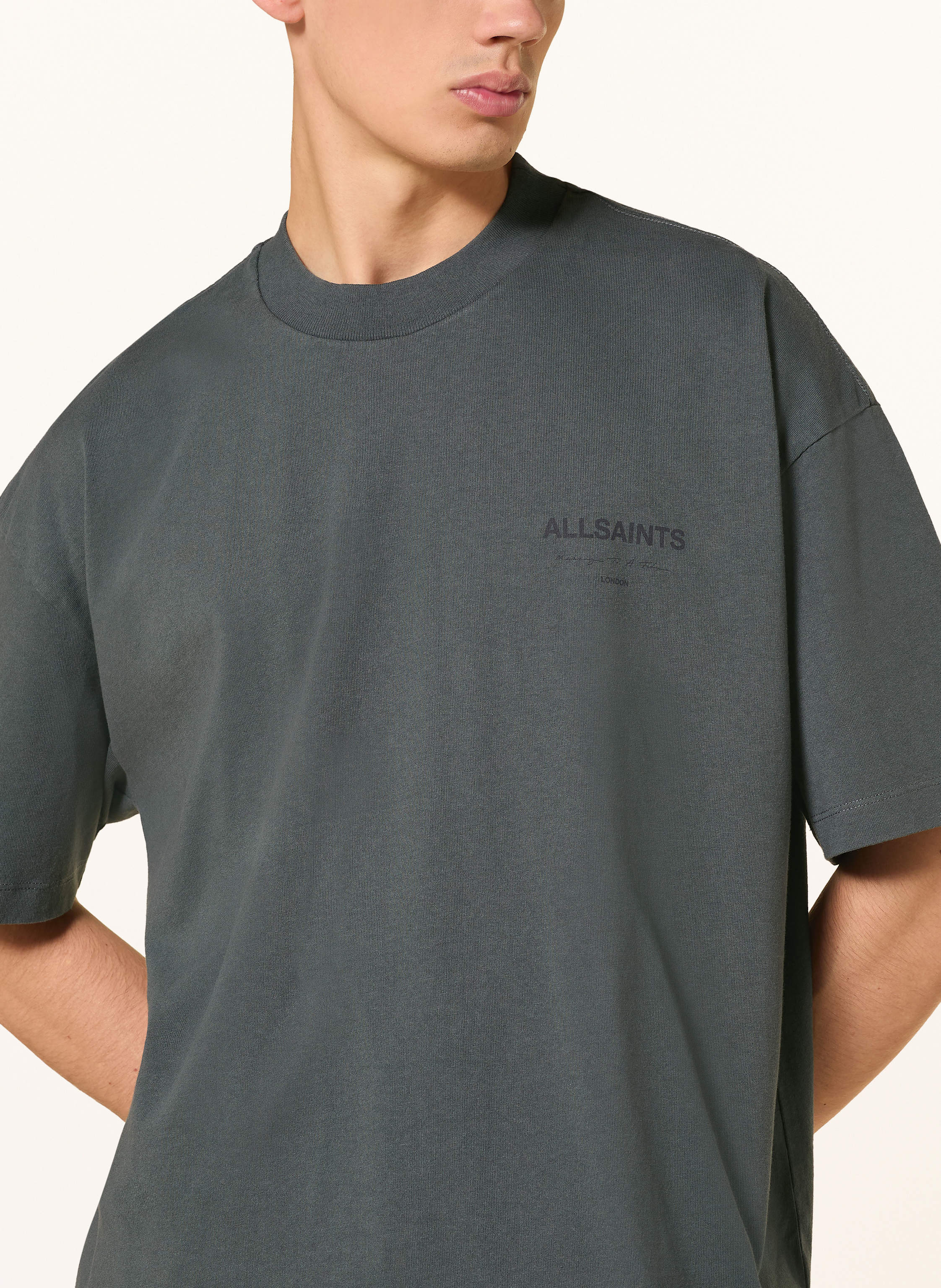 Thumbnail - Allsaints T-Shirt Future grau
