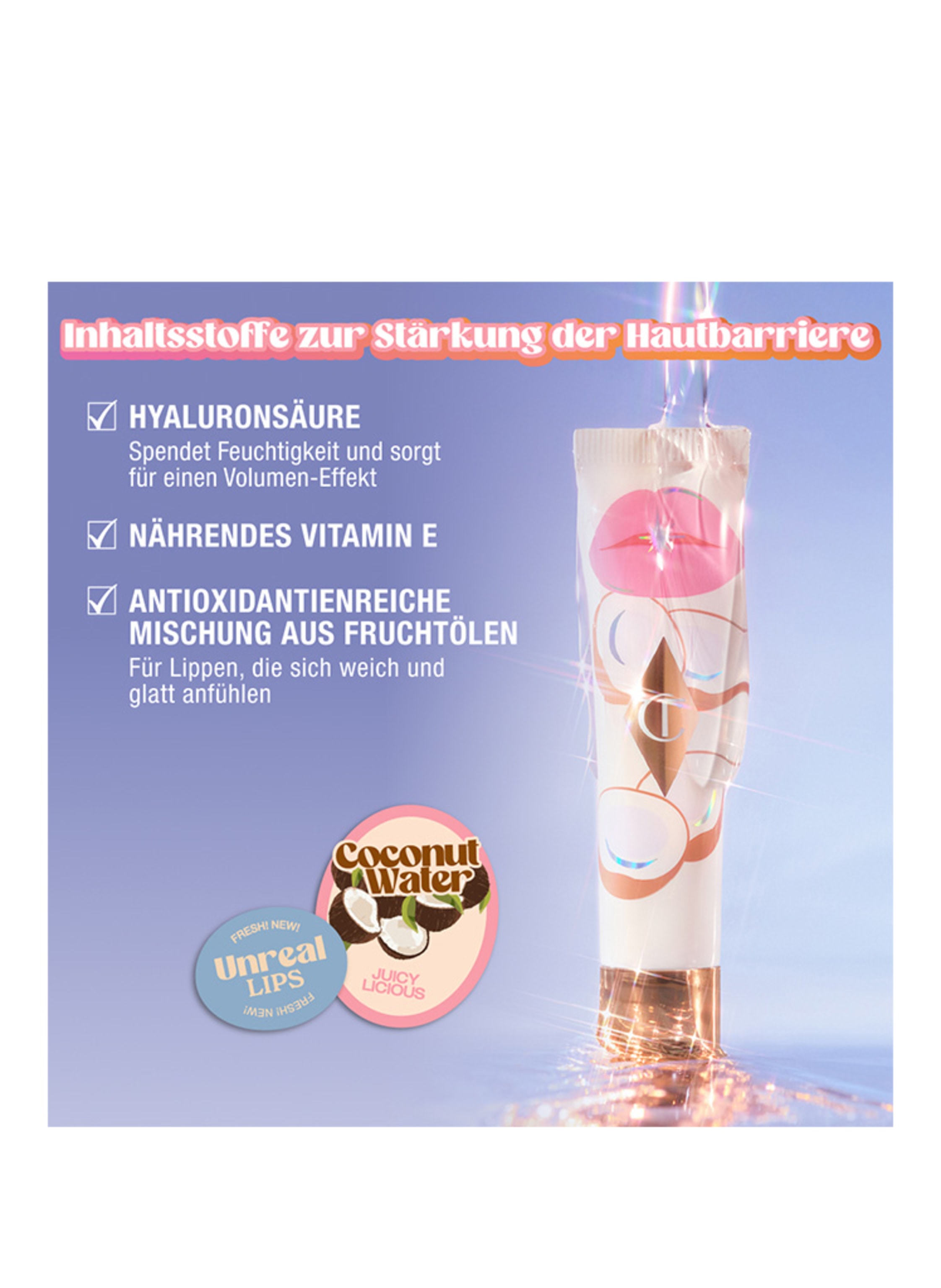 Thumbnail - Charlotte Tilbury Unreal Lips Healthy Glow Nectar Oil Lippenpflege