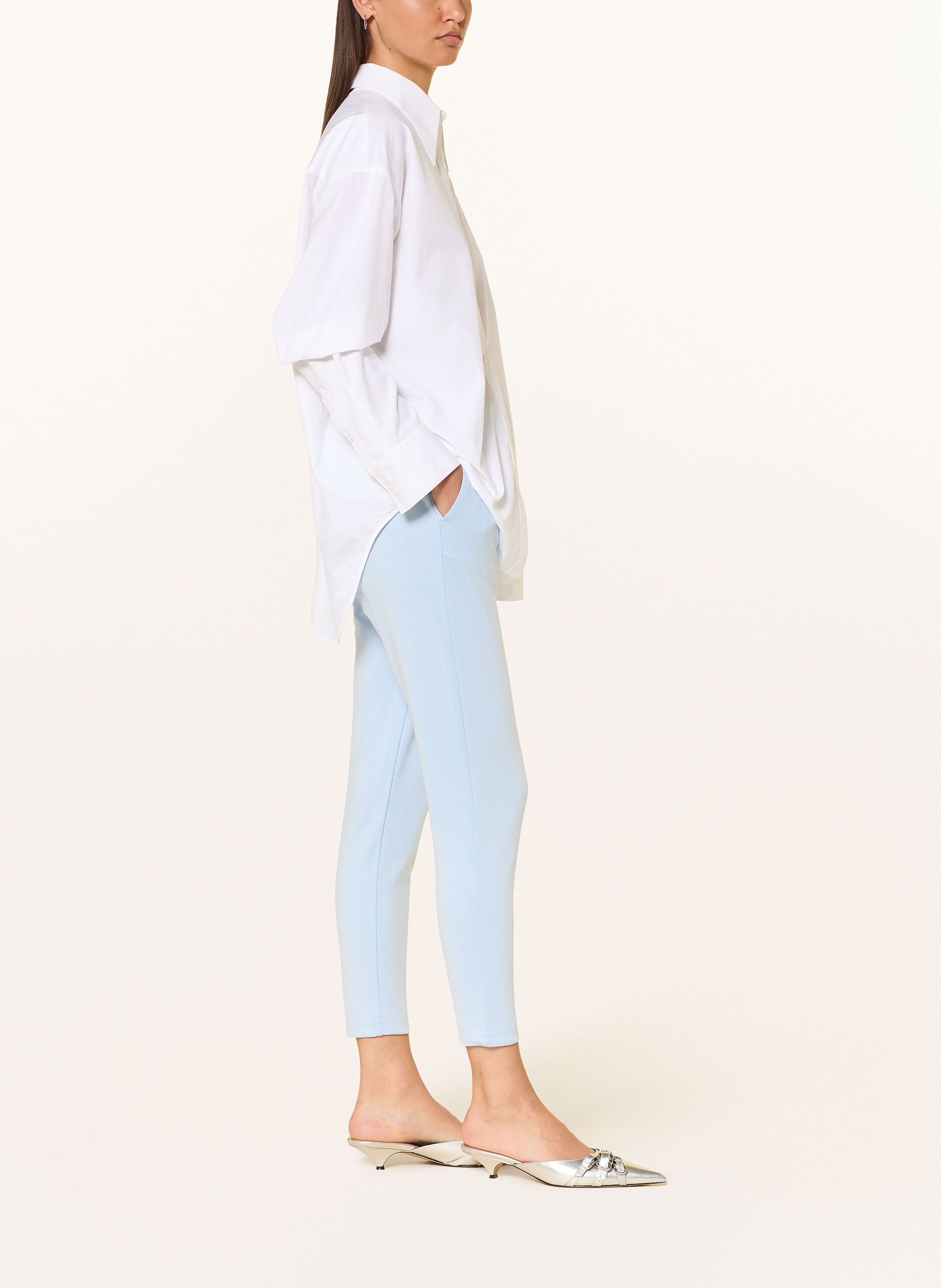 Thumbnail - Ichi Hose Im Jogging-Stil Ihkate blau