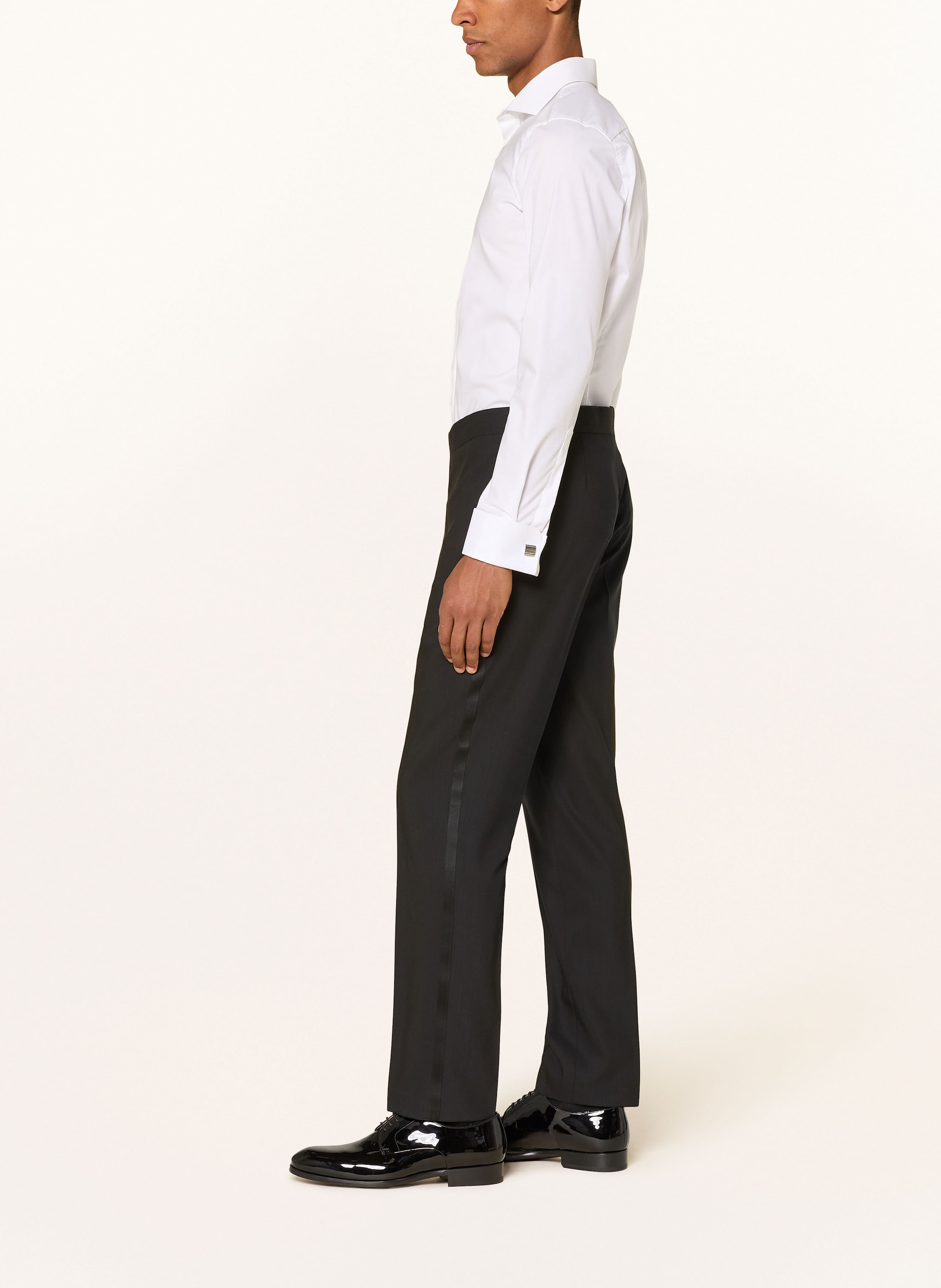 Thumbnail - Wilvorst Anzughose Slim Fit schwarz