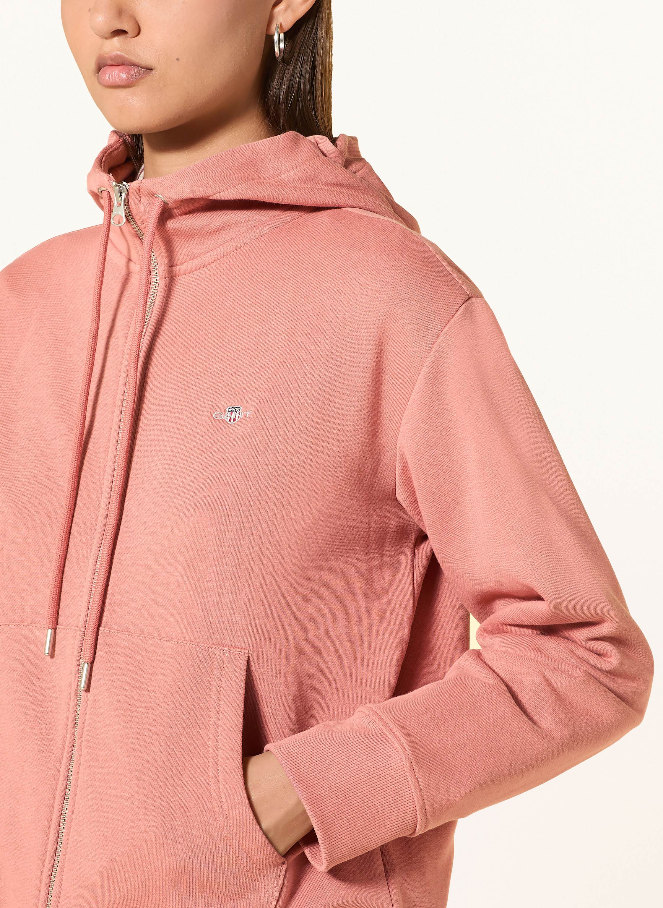 Thumbnail - Gant Sweatjacke braun