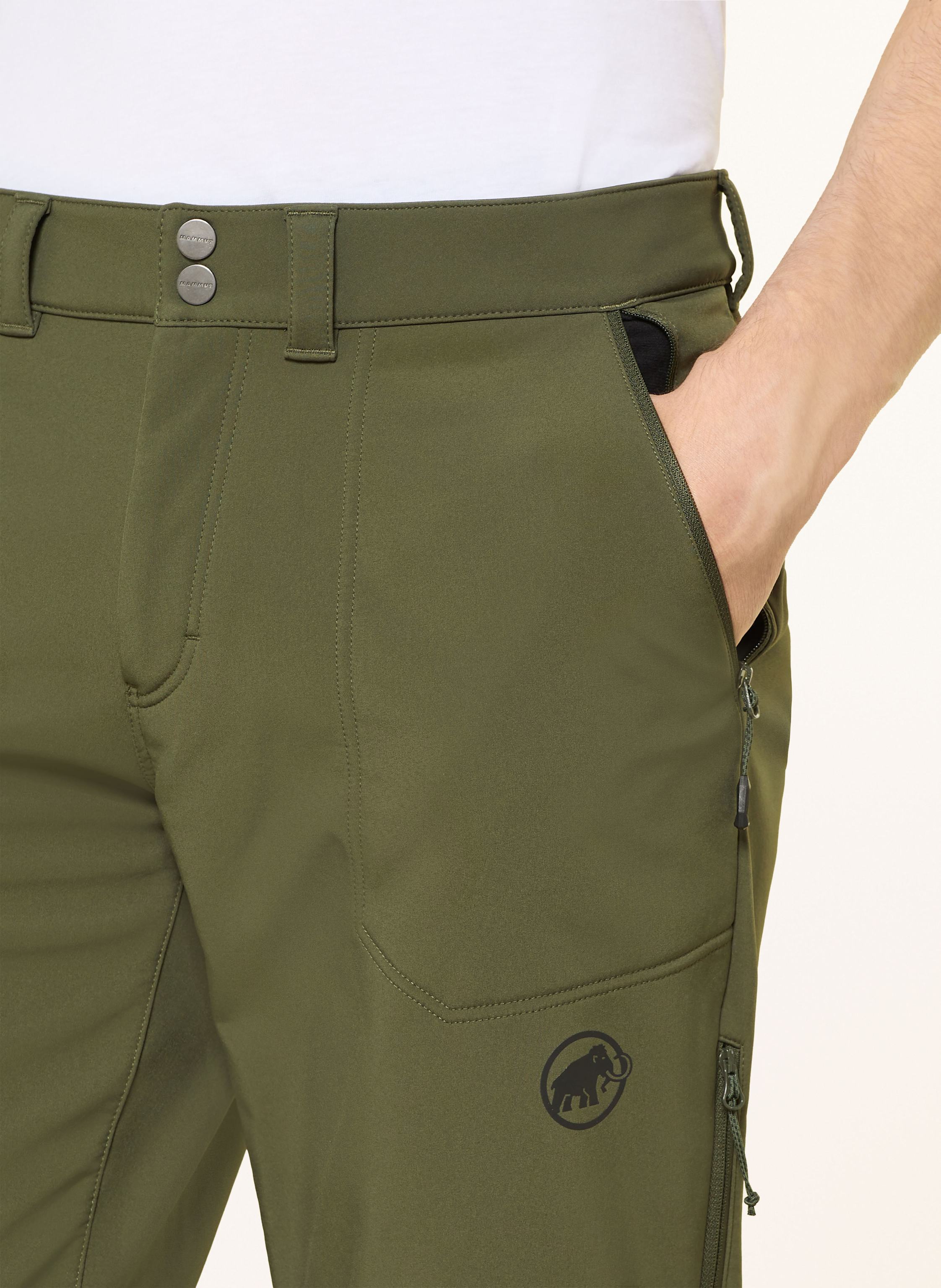 Thumbnail - Mammut Softshell-Hose Runbold Winter So gruen