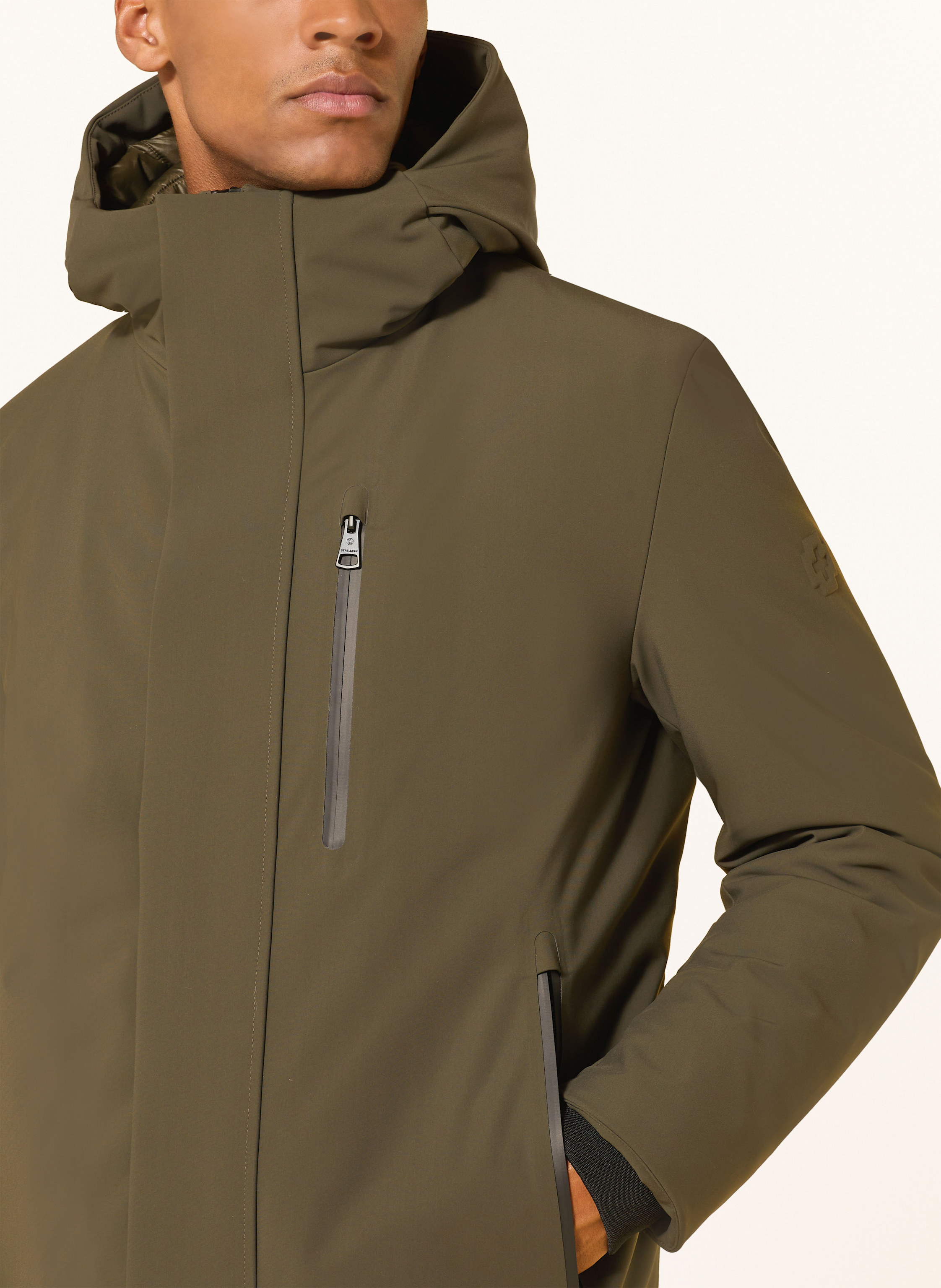 Thumbnail - Strellson Parka Flex Cross gruen