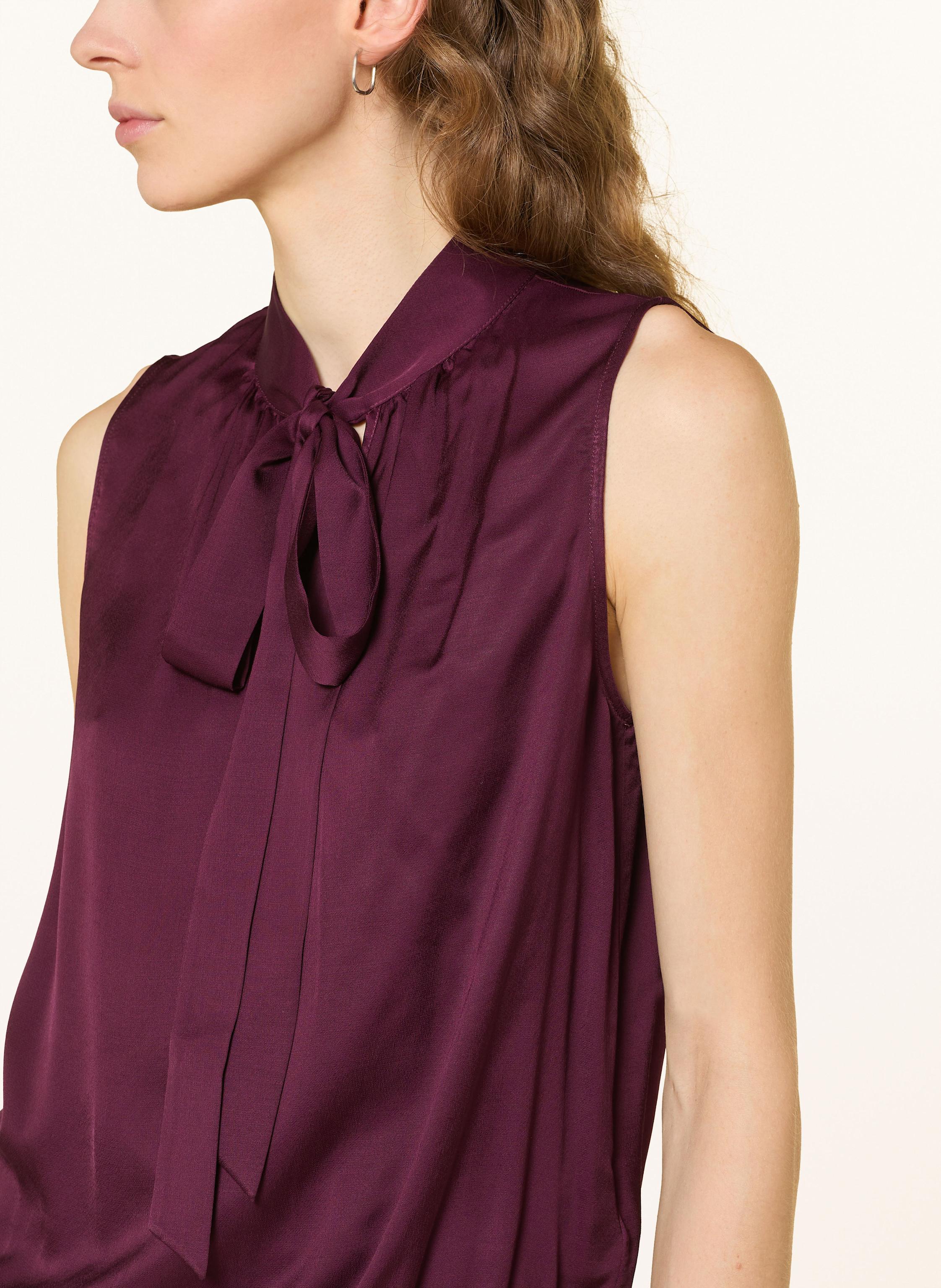 Thumbnail - Oui Blusentop Aus Satin lila