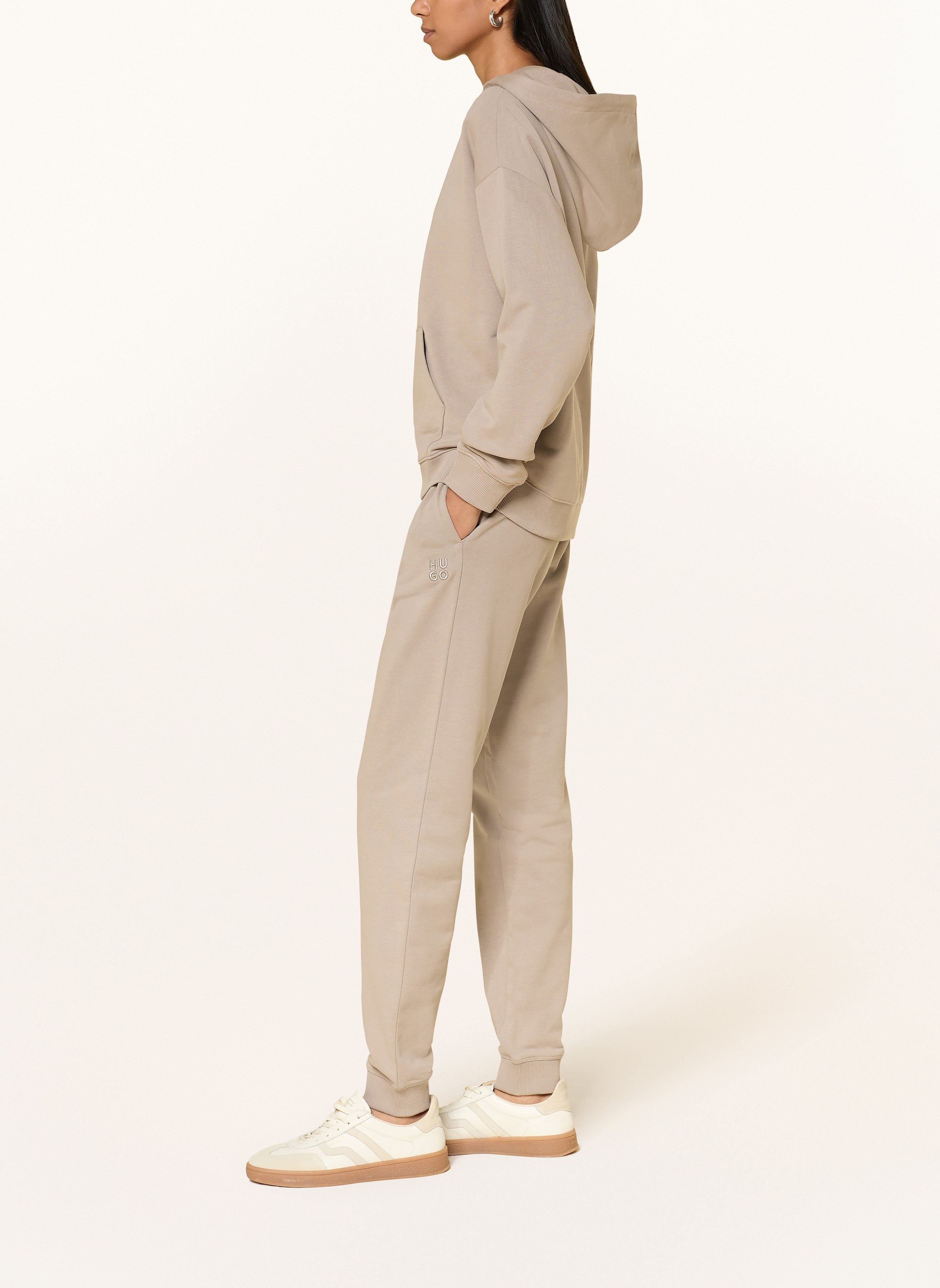 Thumbnail - Hugo Sweatpants Nelfinia beige