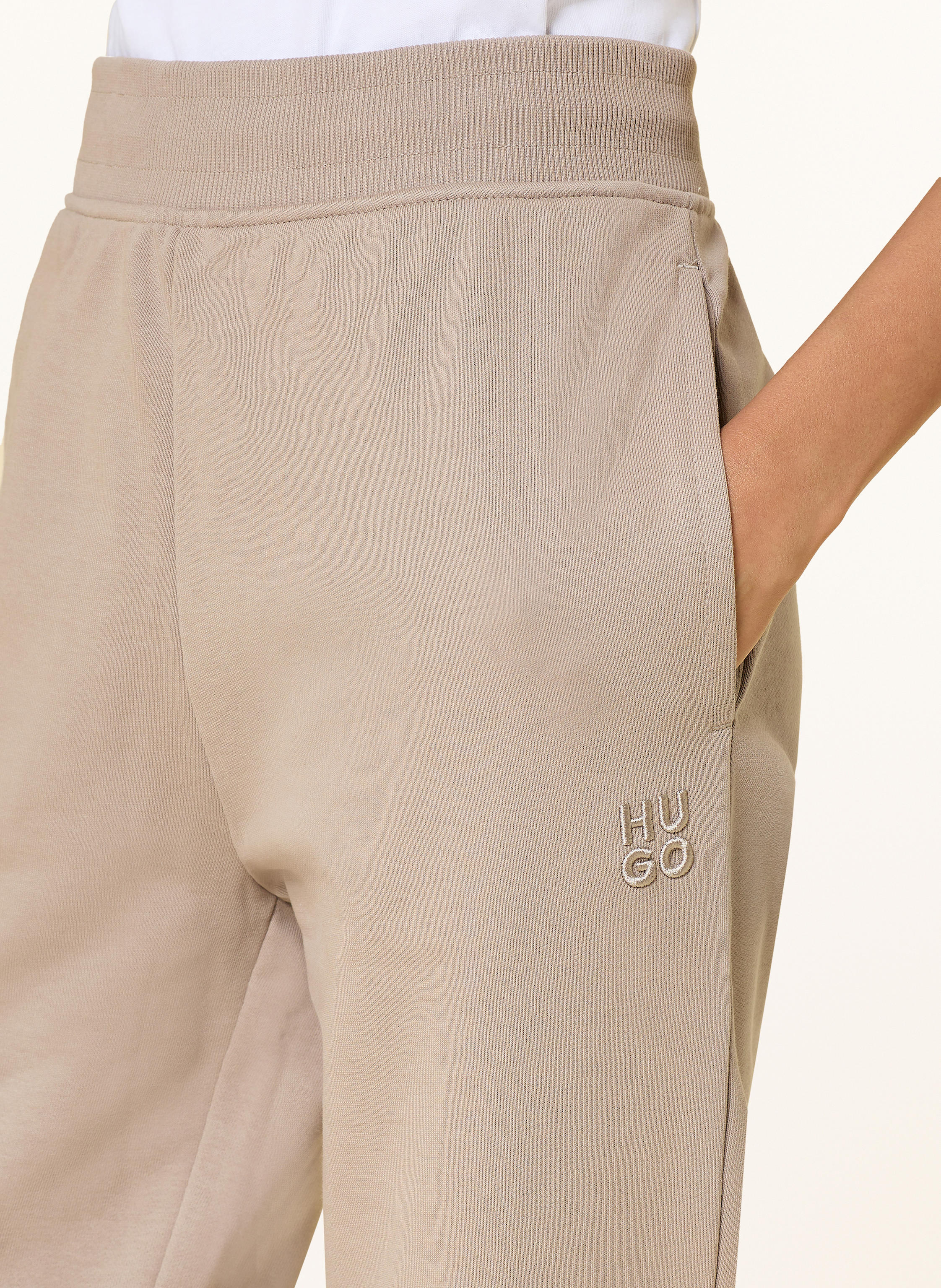 Thumbnail - Hugo Sweatpants Nelfinia beige