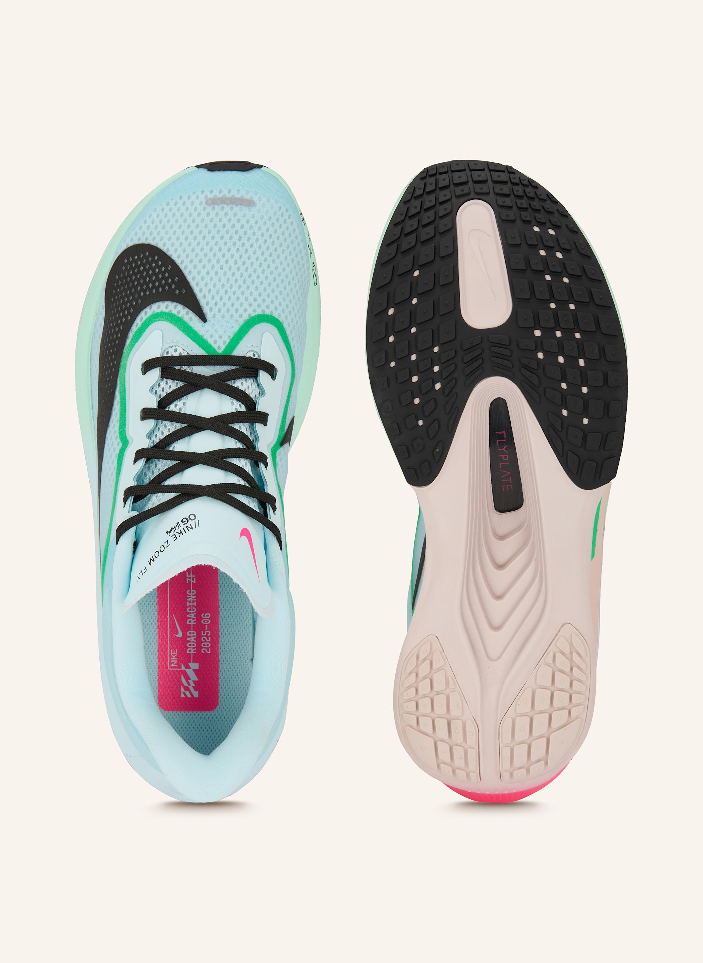 Thumbnail - Nike Laufschuhe Zoom Fly 6 blau