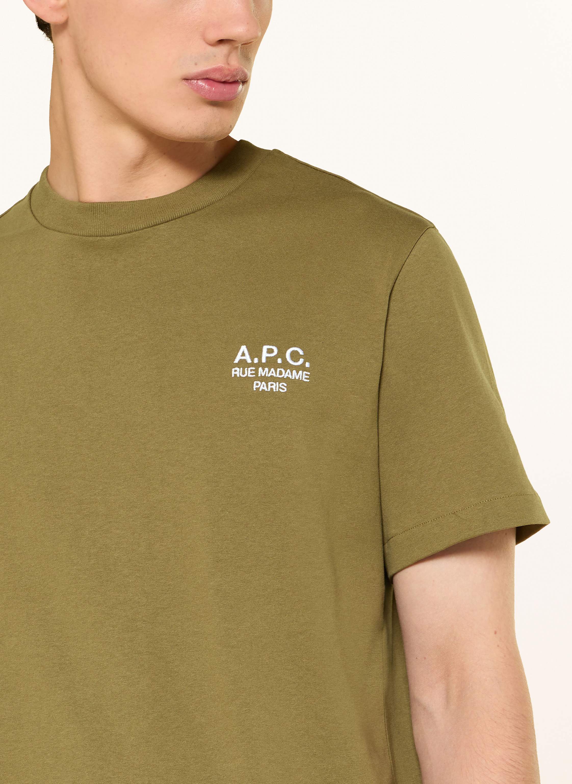 Thumbnail - A.P.C. T-Shirt gruen