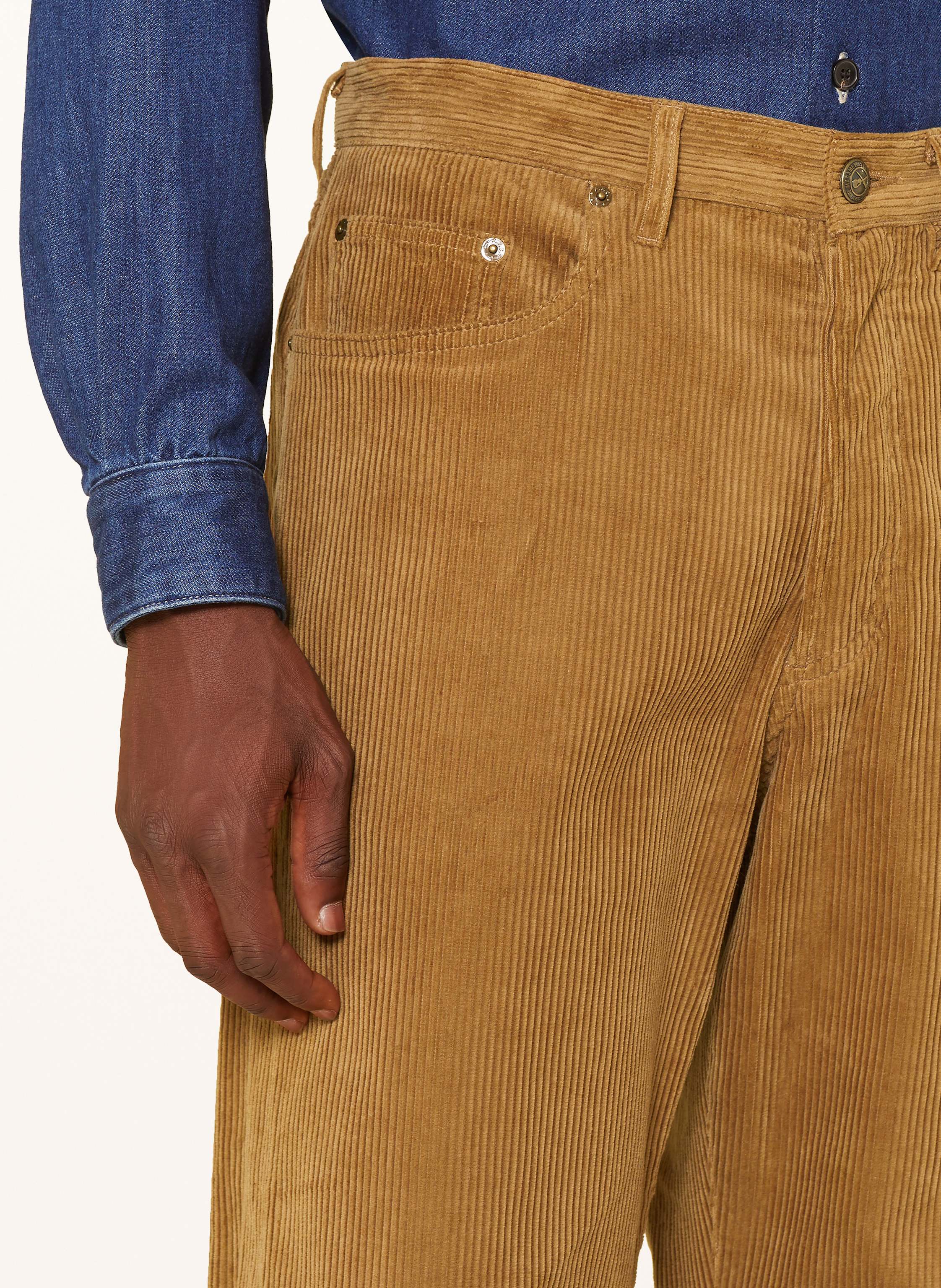 Thumbnail - A.P.C. Cordhose Achille Regular Fit braun