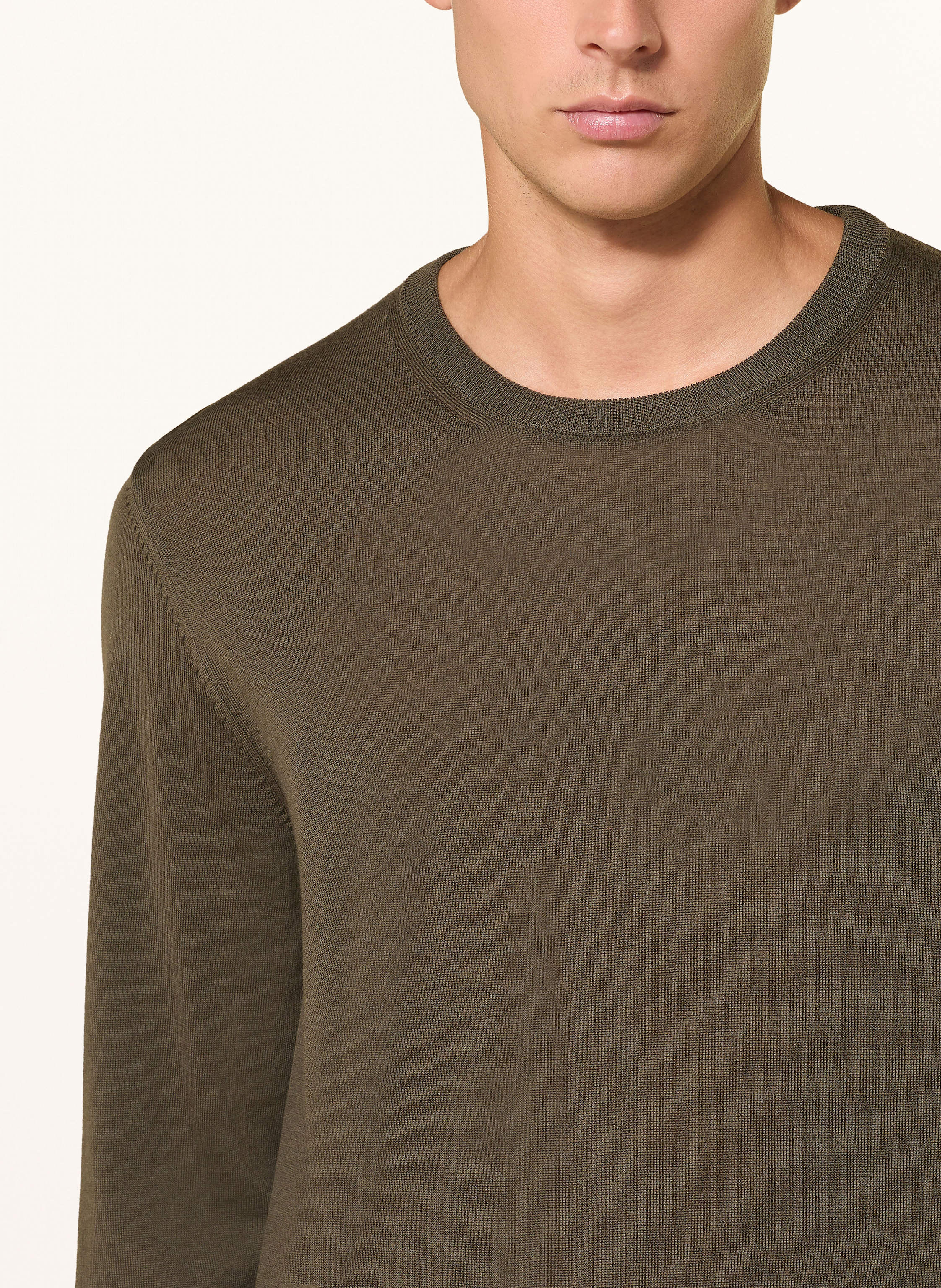 Thumbnail - Boss Pullover Leno gruen