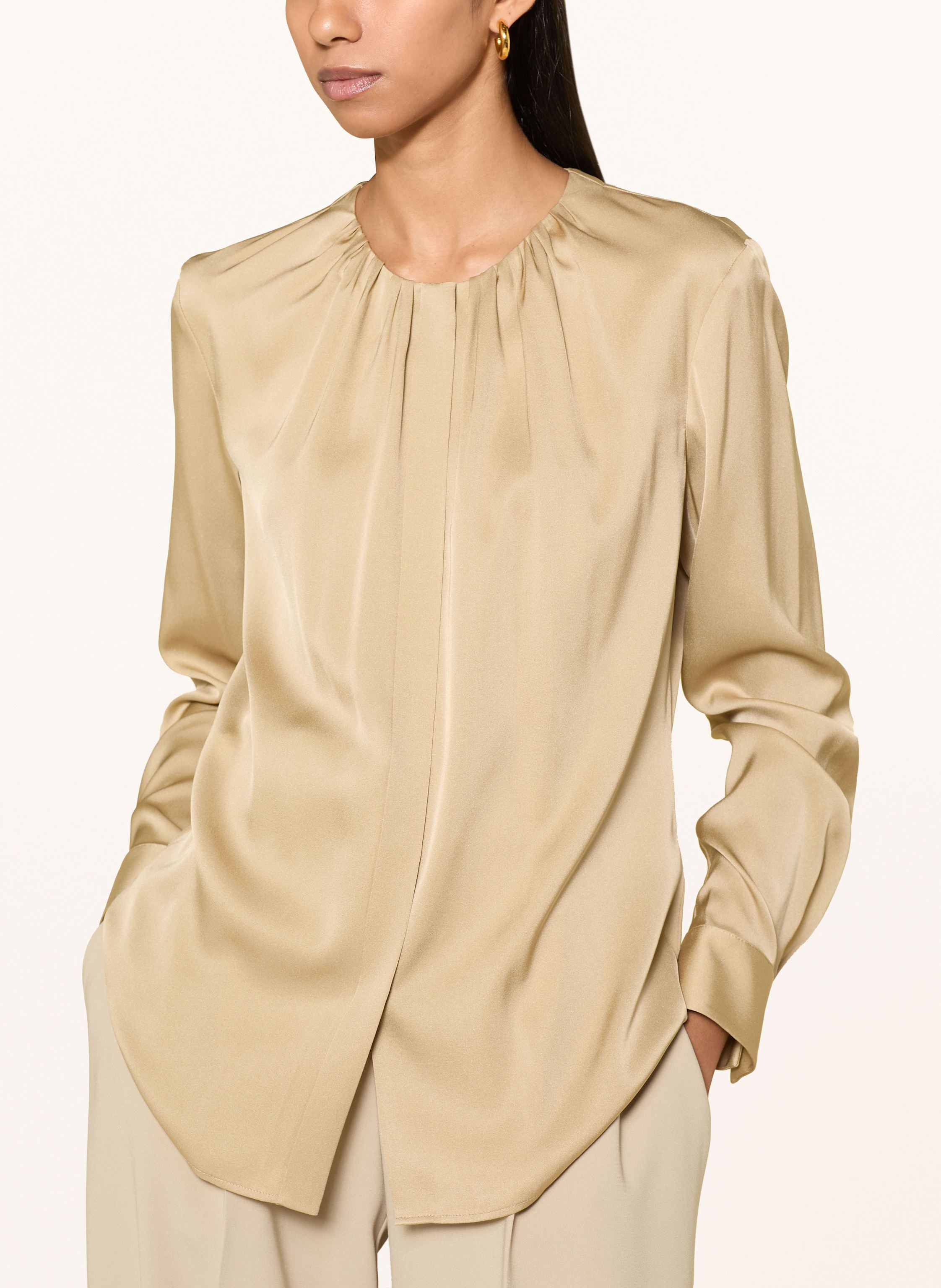 Thumbnail - Boss Seidenbluse Banorah beige