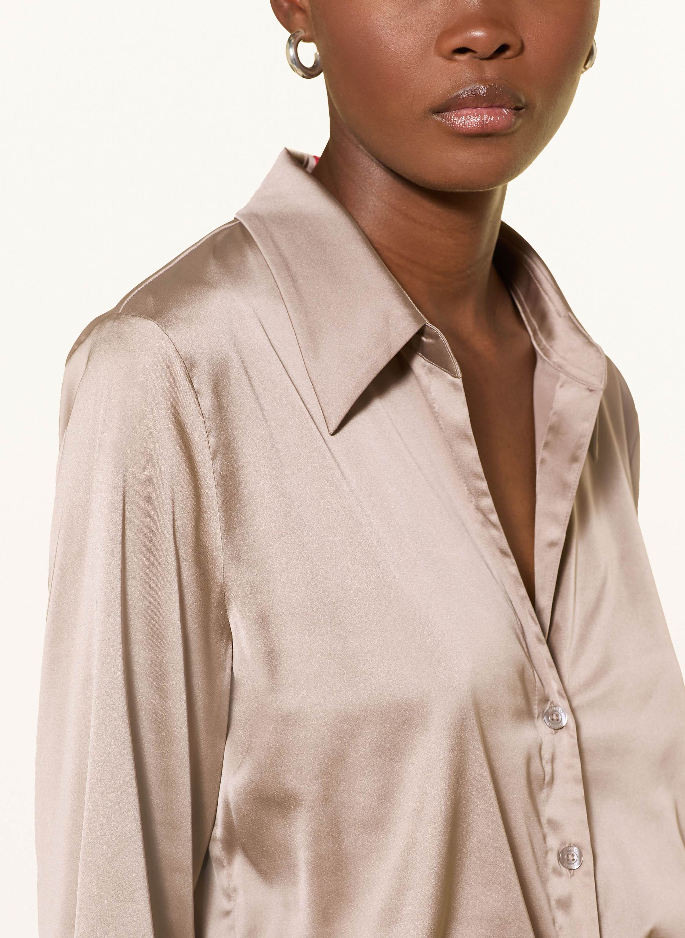 Thumbnail - Hugo Satinbluse Errika beige