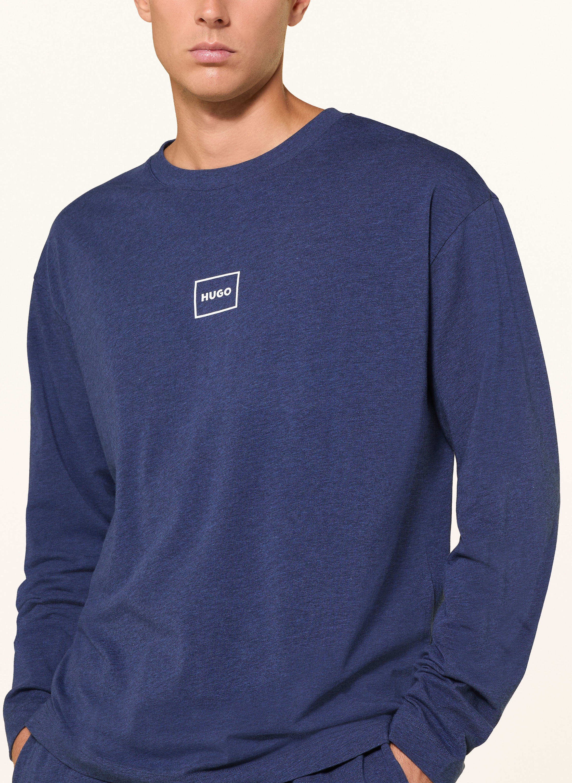 Thumbnail - Hugo Schlafshirt Laze blau