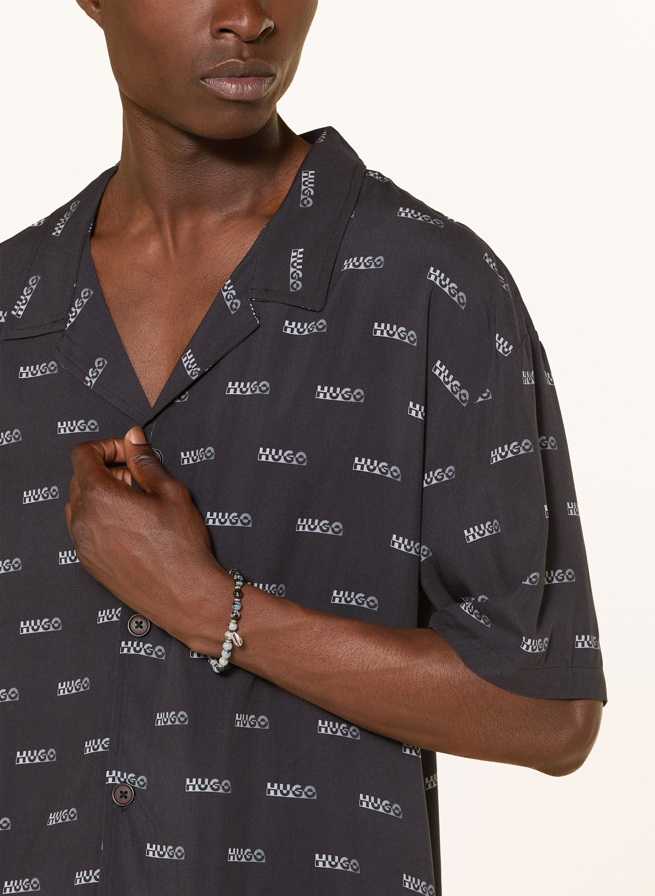 Thumbnail - Hugo Resorthemd Relaxed Fit blau