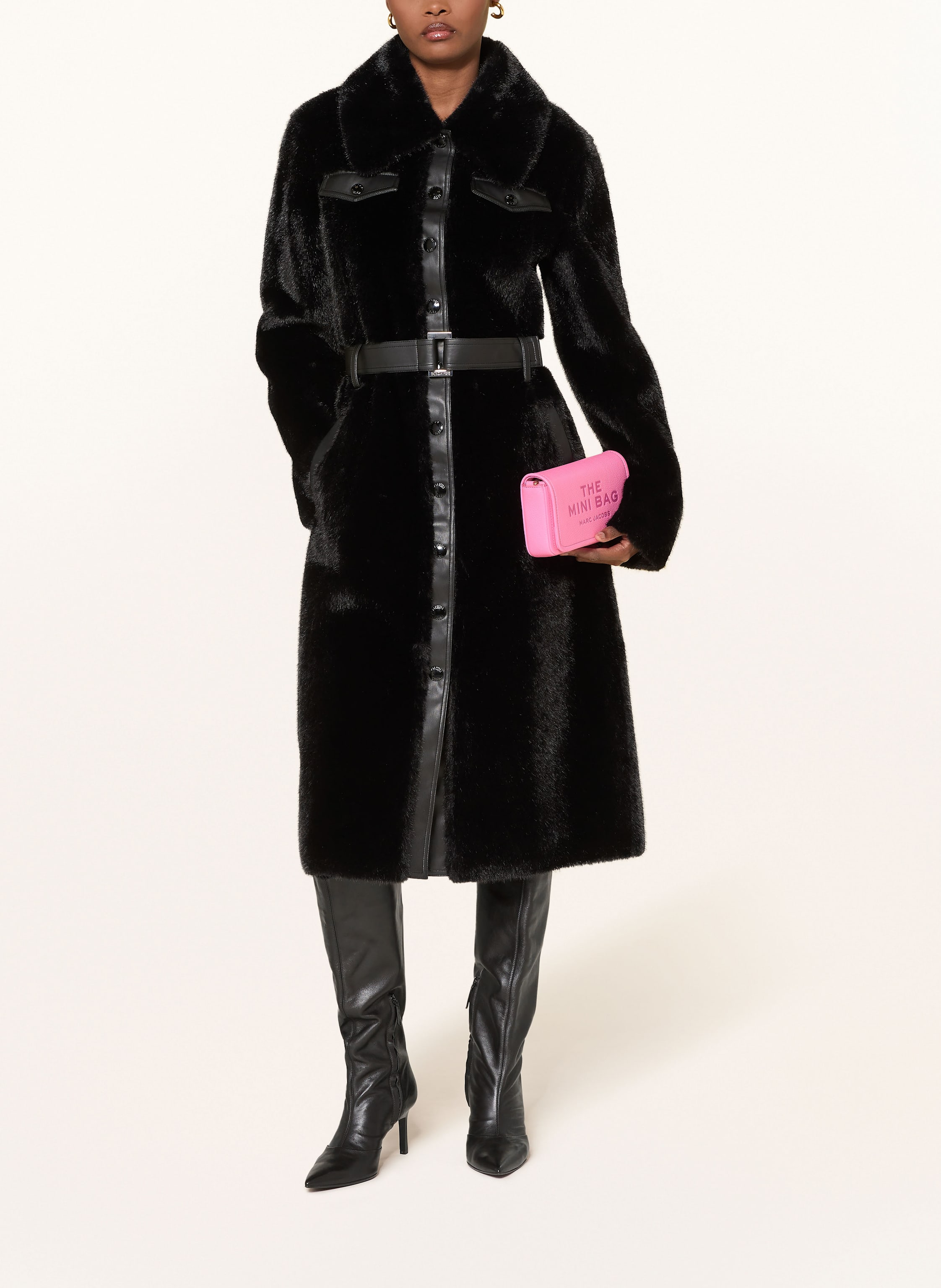 Thumbnail - Marc Jacobs Umhängetasche The Mini Bag pink