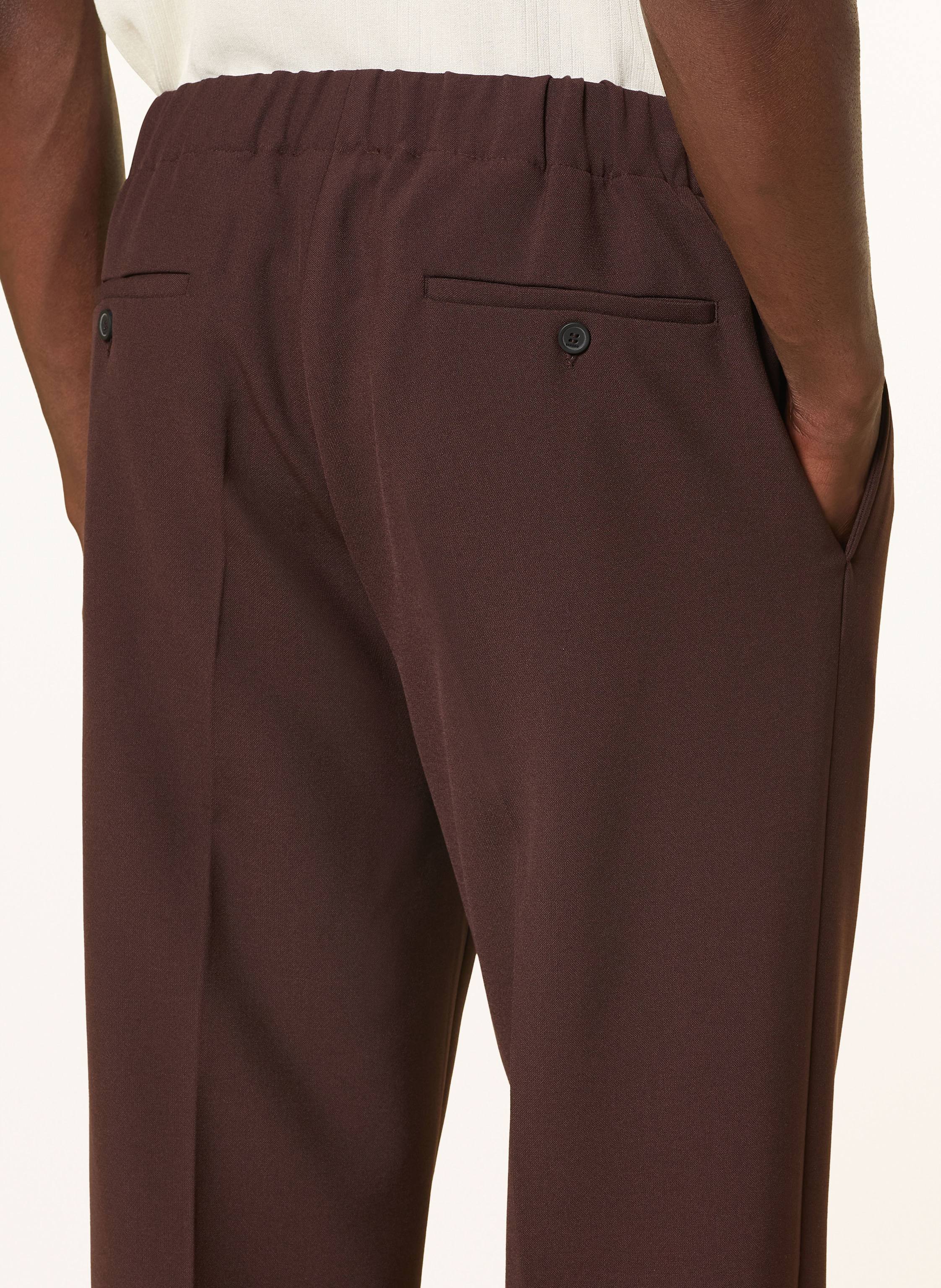 Thumbnail - Sandro Jerseyhose Straight Fit braun