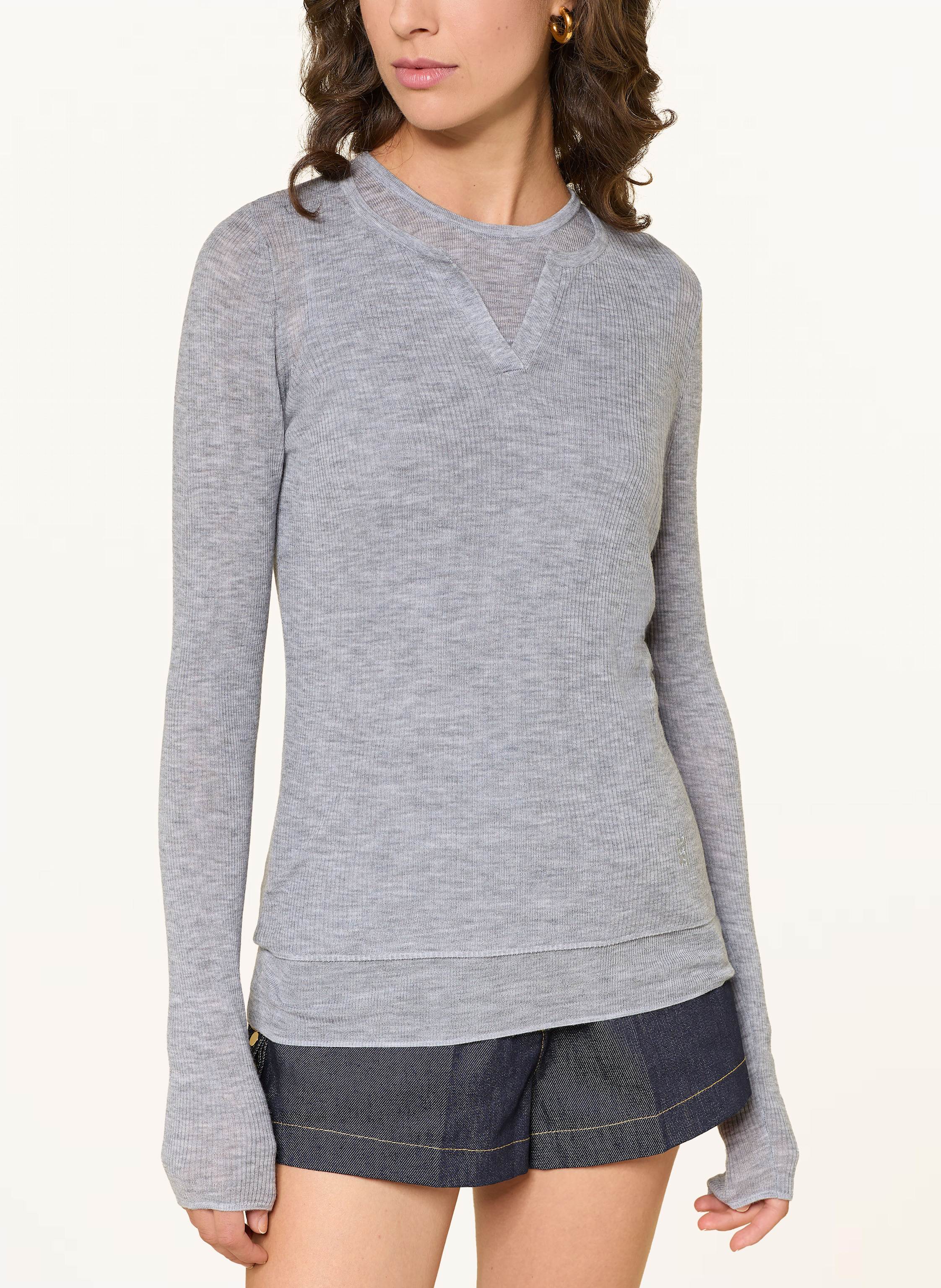 Thumbnail - Sandro Longsleeve grau