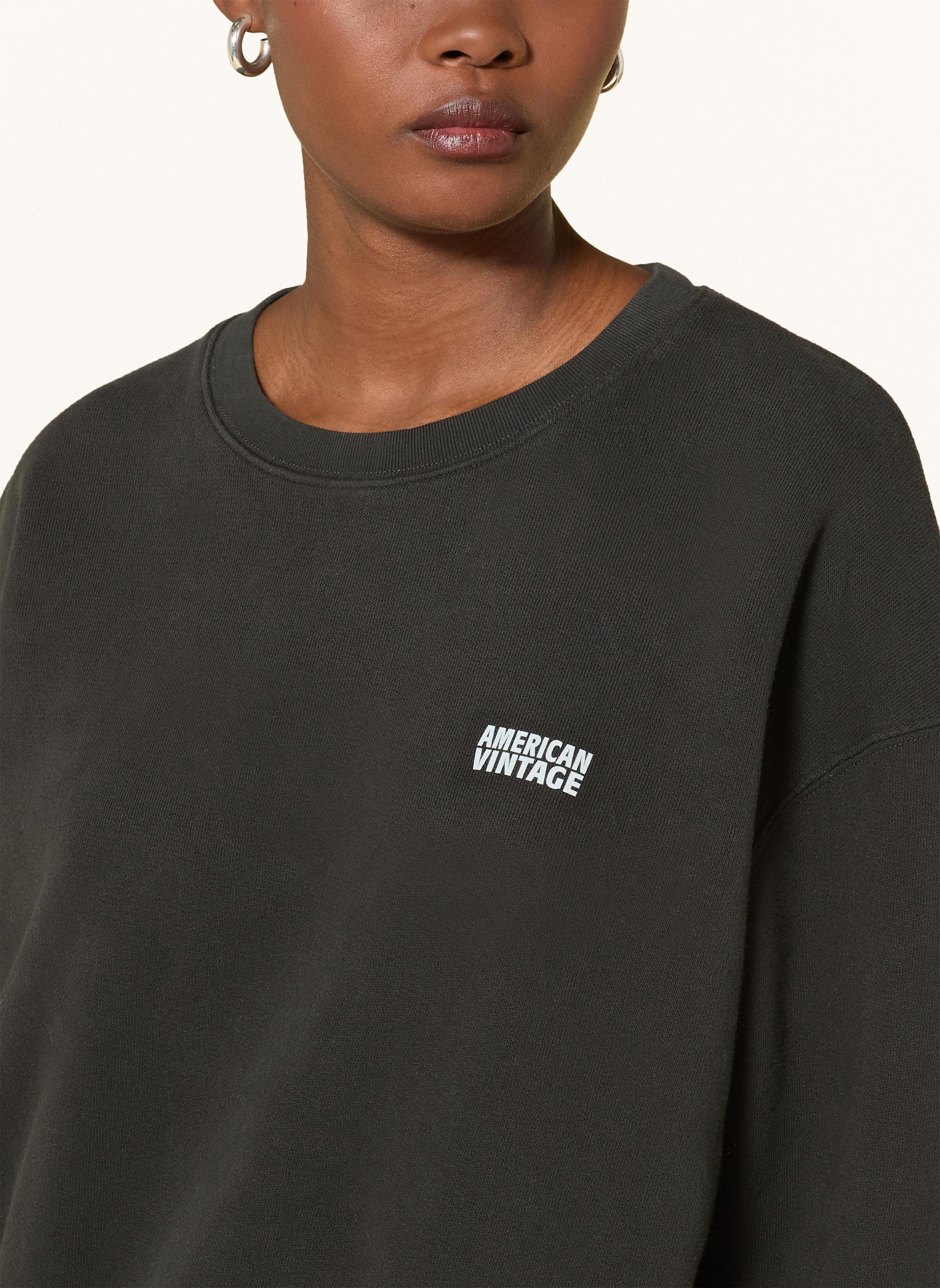 Thumbnail - American Vintage Sweatshirt Izubird schwarz