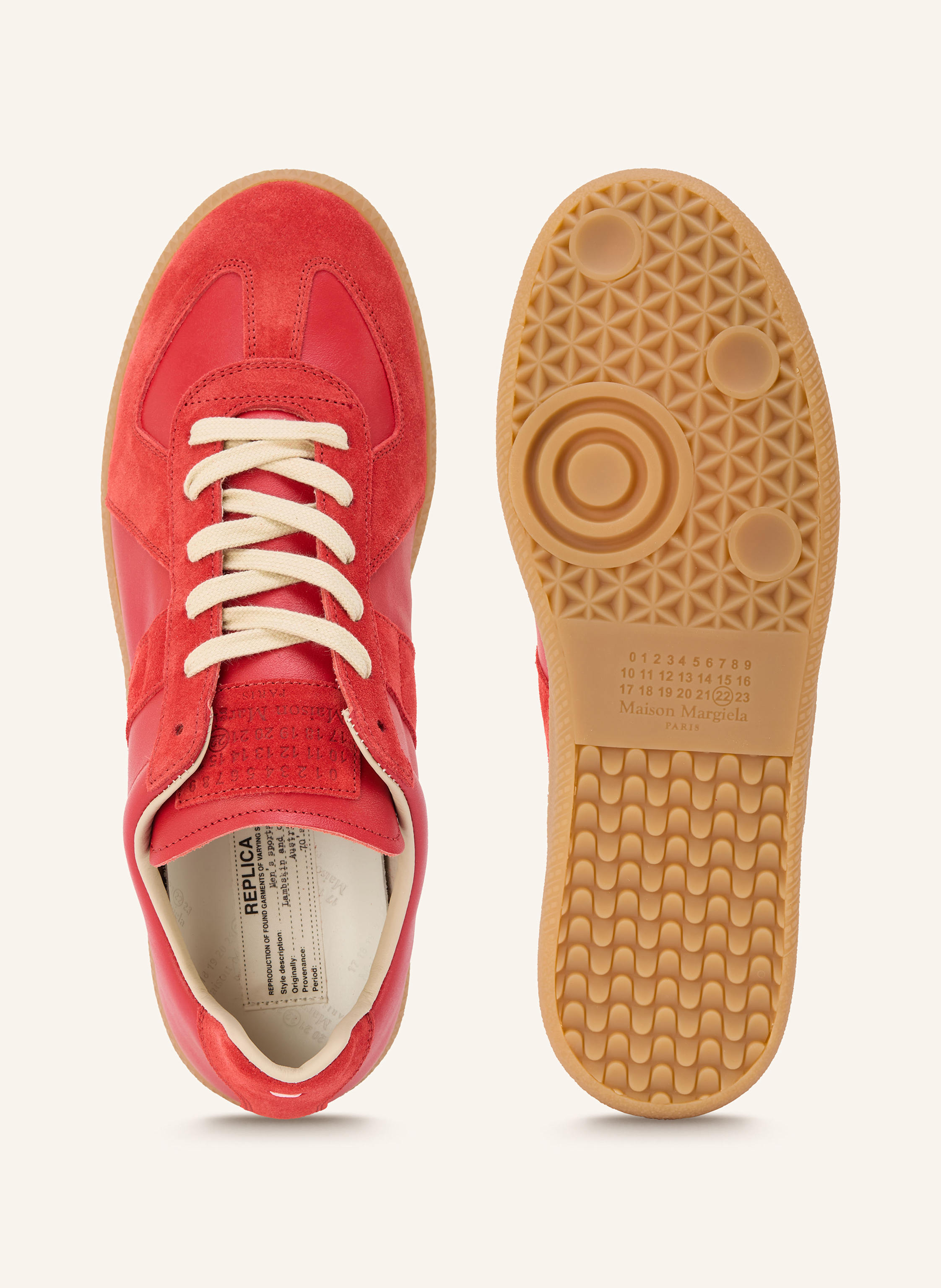 Thumbnail - Maison Margiela Sneaker Replica rot