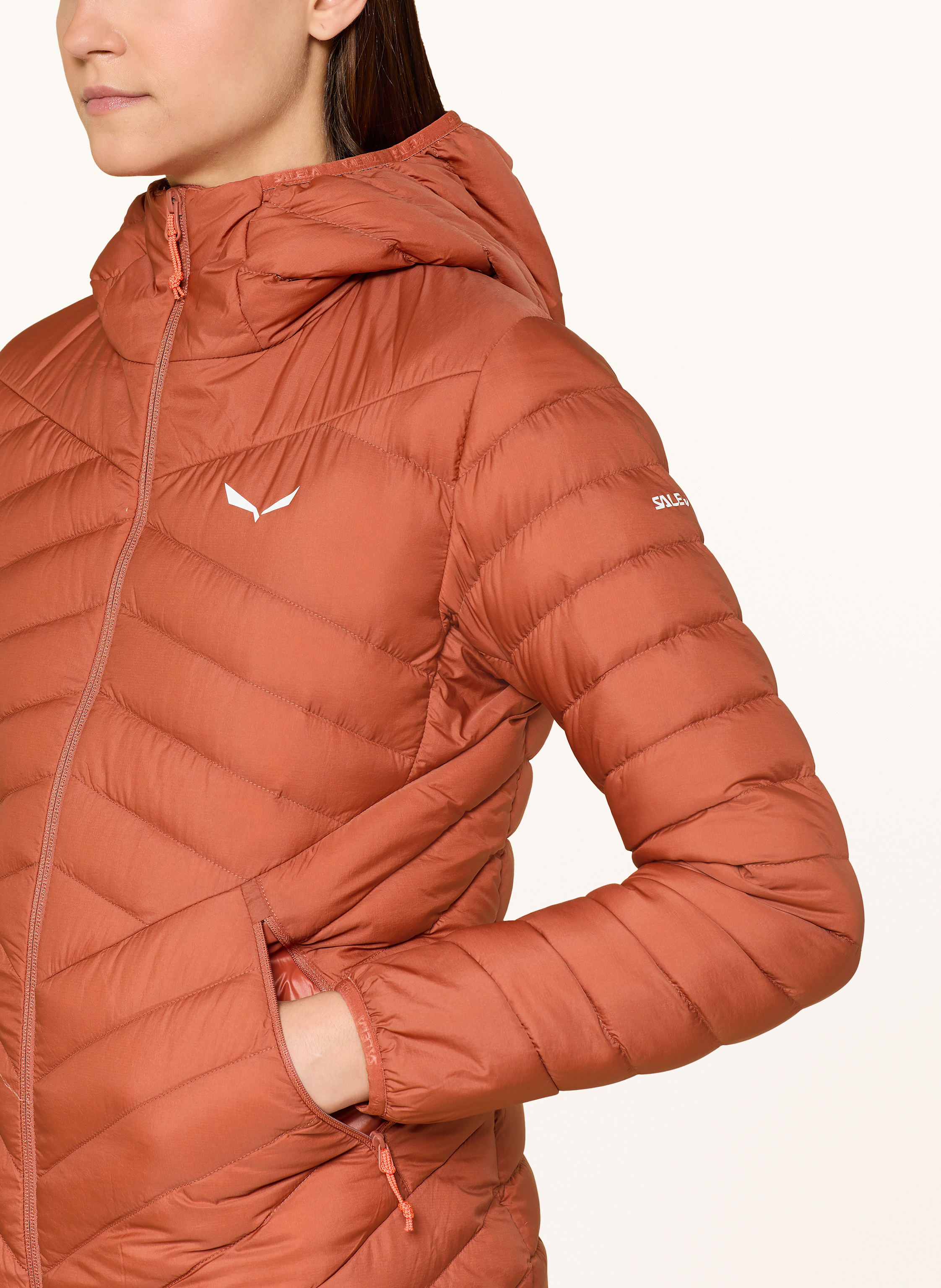 Thumbnail - Salewa Lightweight-Daunenjacke Brenta Rds rot