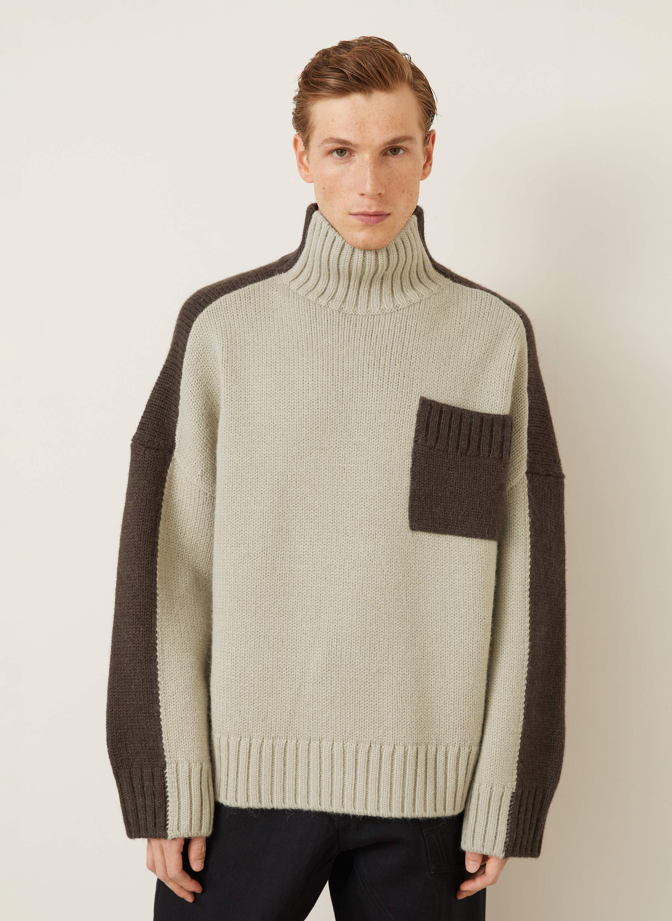 Thumbnail - Jw Anderson Rollkragenpullover braun
