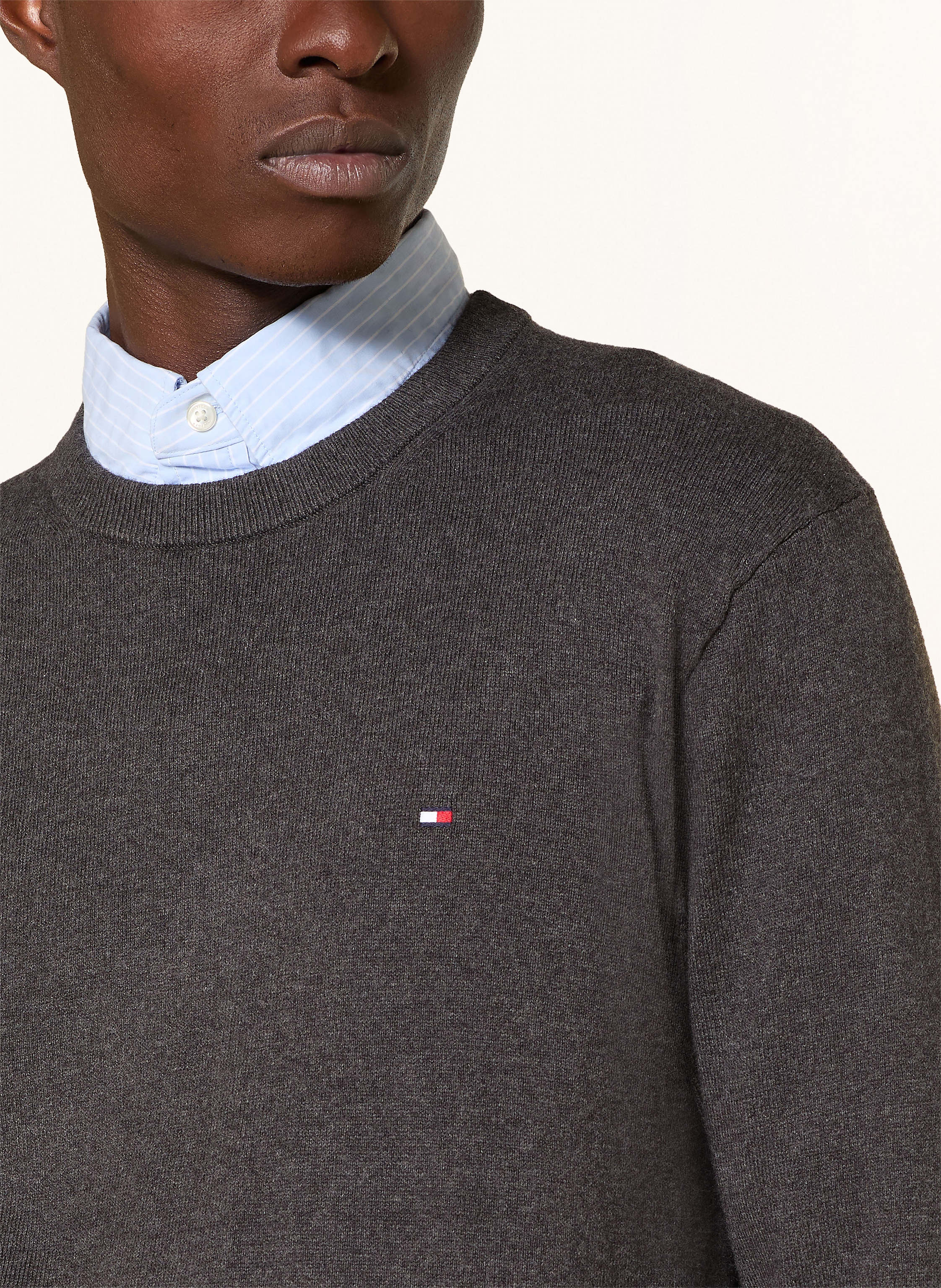 Thumbnail - Tommy Hilfiger Pullover grau