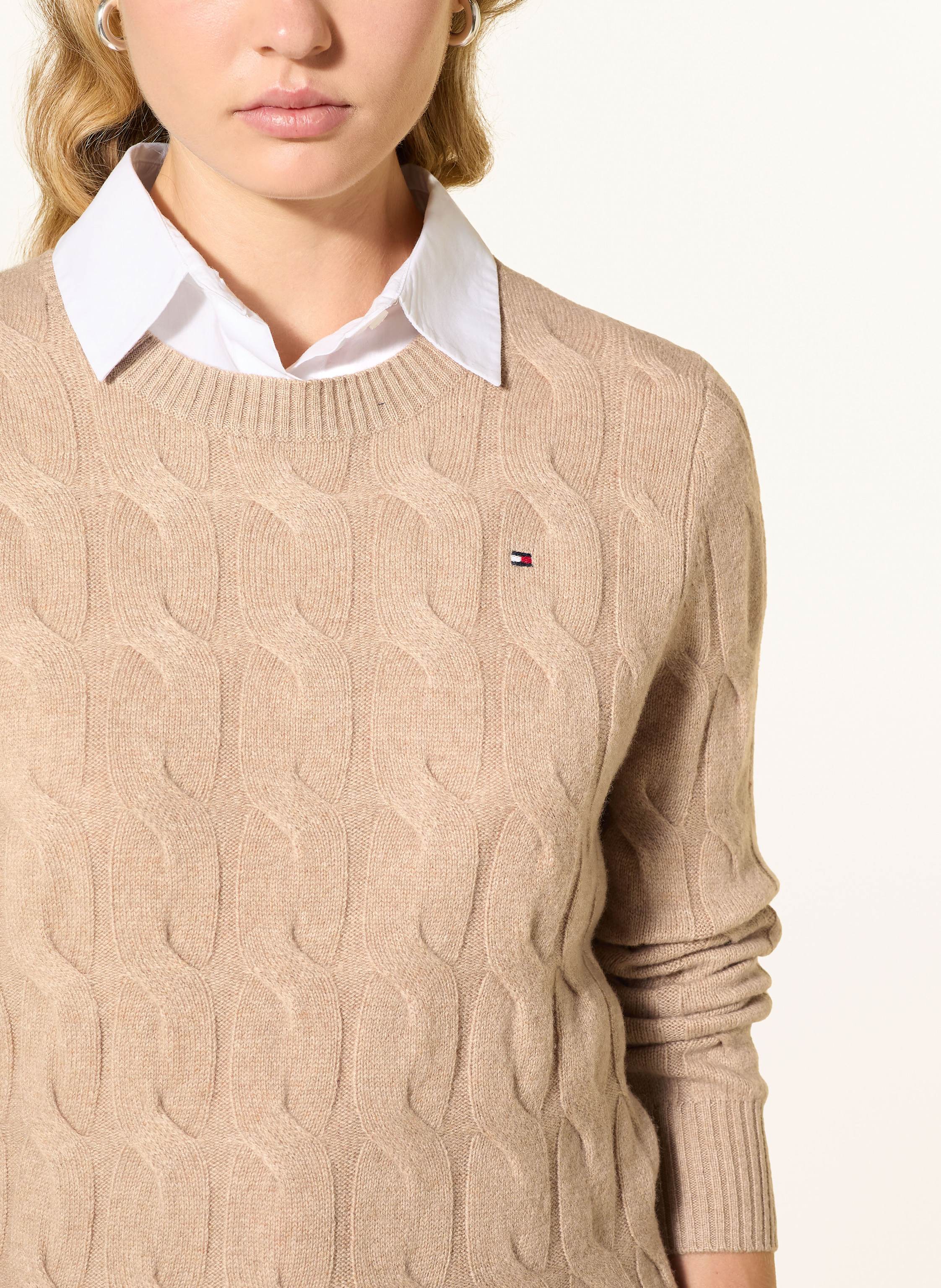 Thumbnail - Tommy Hilfiger Pullover beige