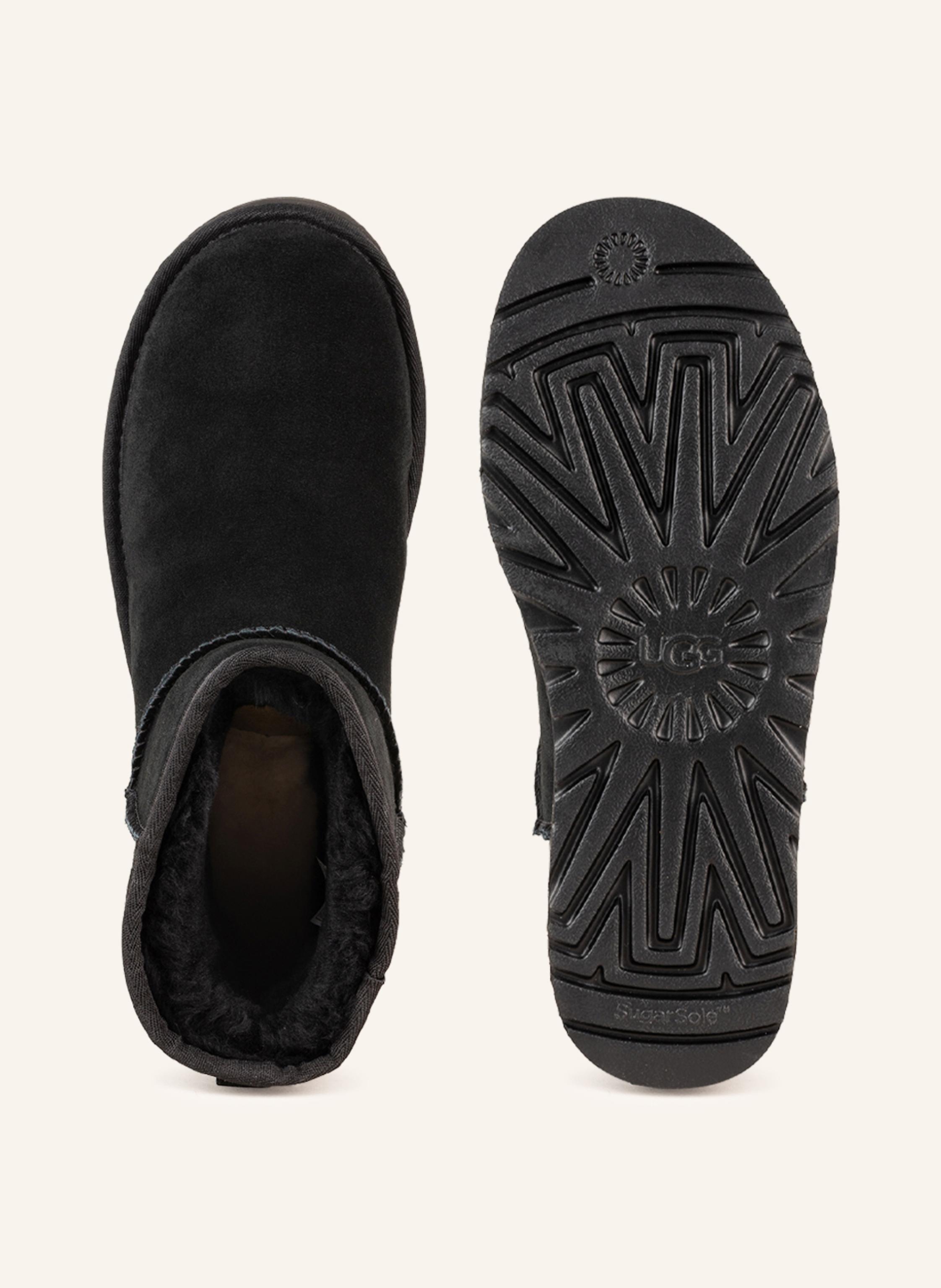 Thumbnail - Ugg Plateau-Boots Classic Mini Platform schwarz