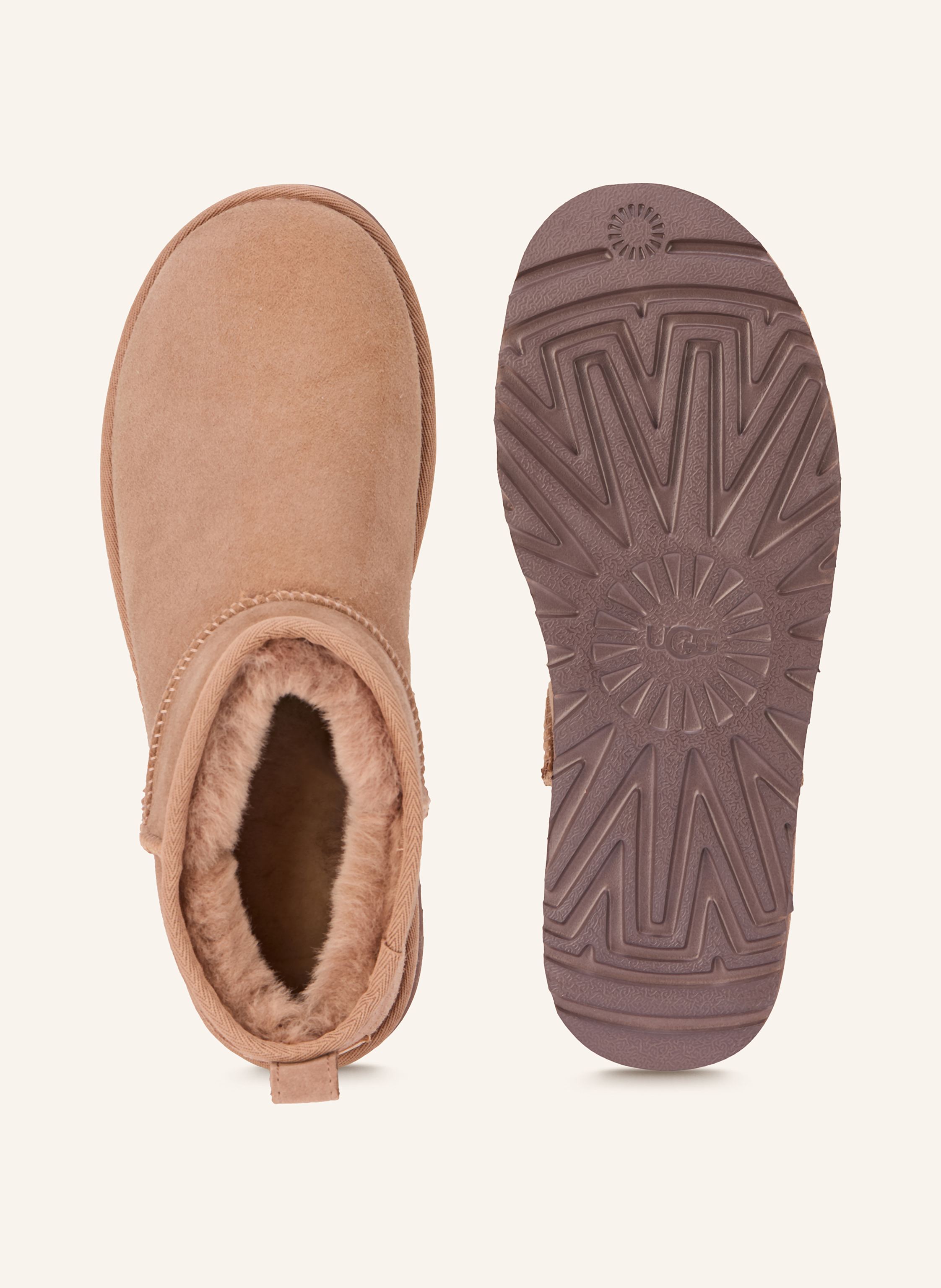 Thumbnail - Ugg Boots Classic Ultra Mini braun