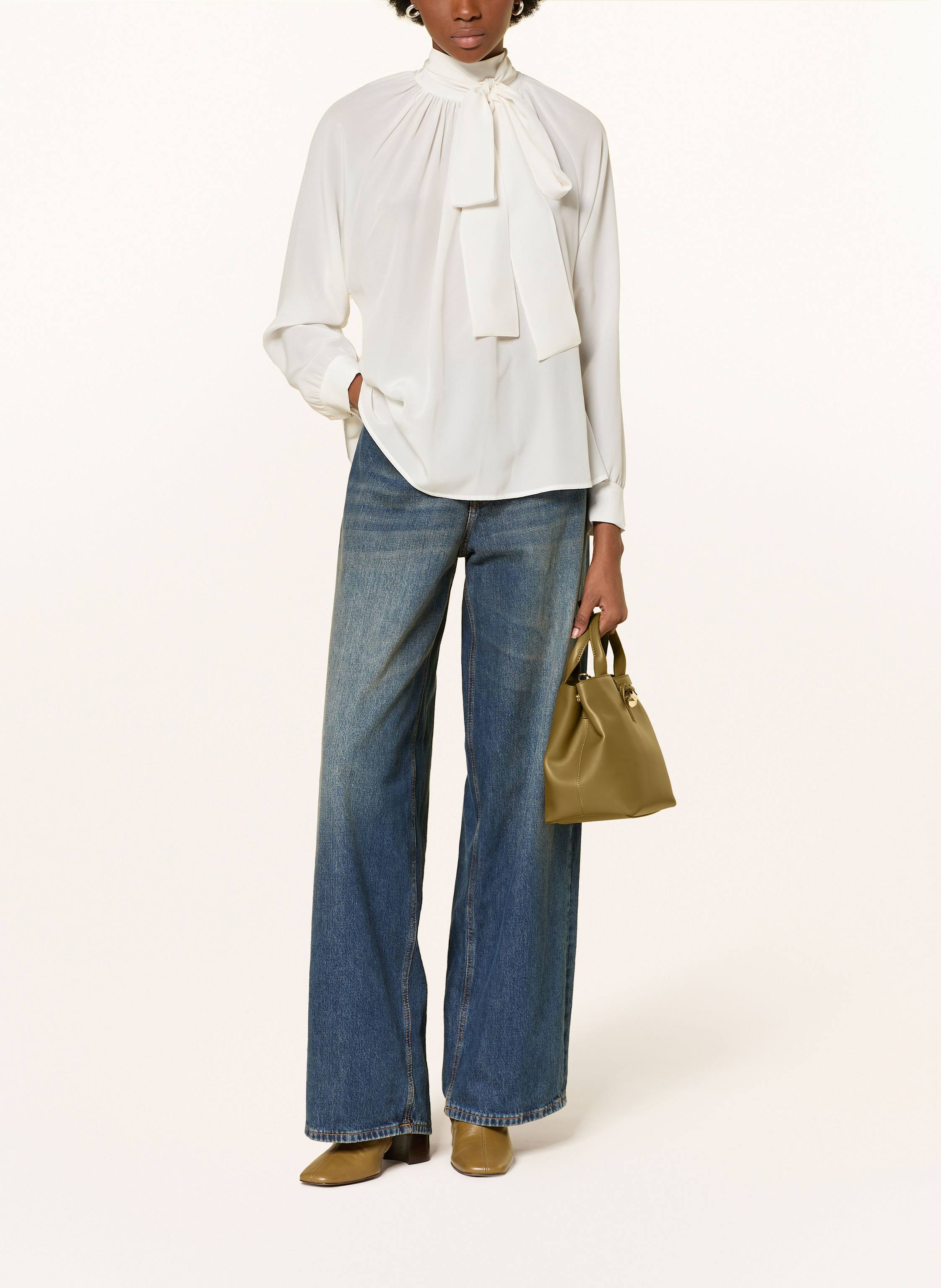 Thumbnail - Longchamp Handtasche Le Roseau gruen