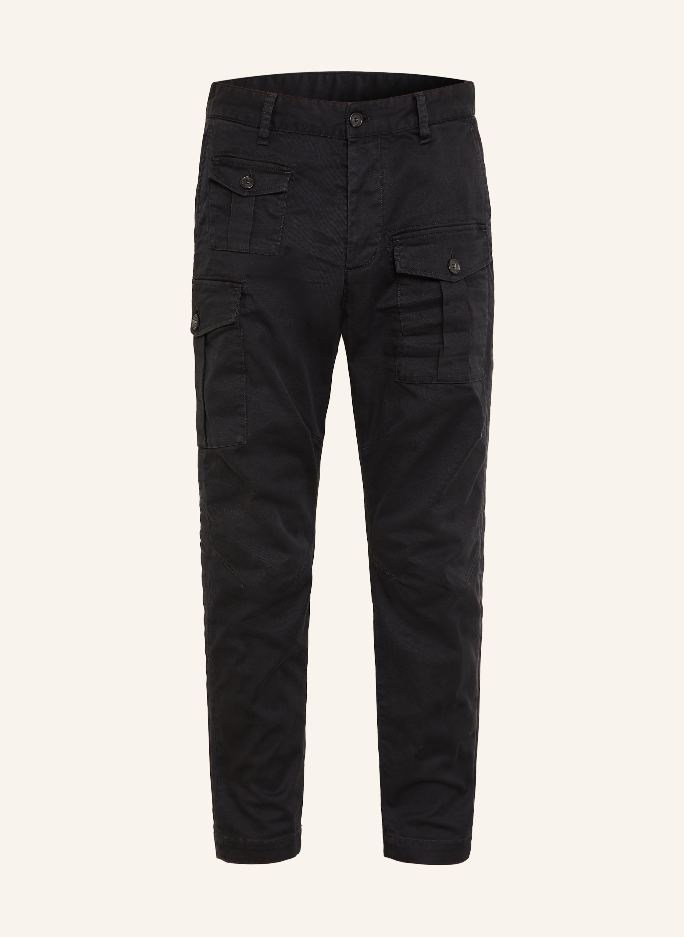 DSQUARED2 Cargo pants Sexy cargo fit in black
