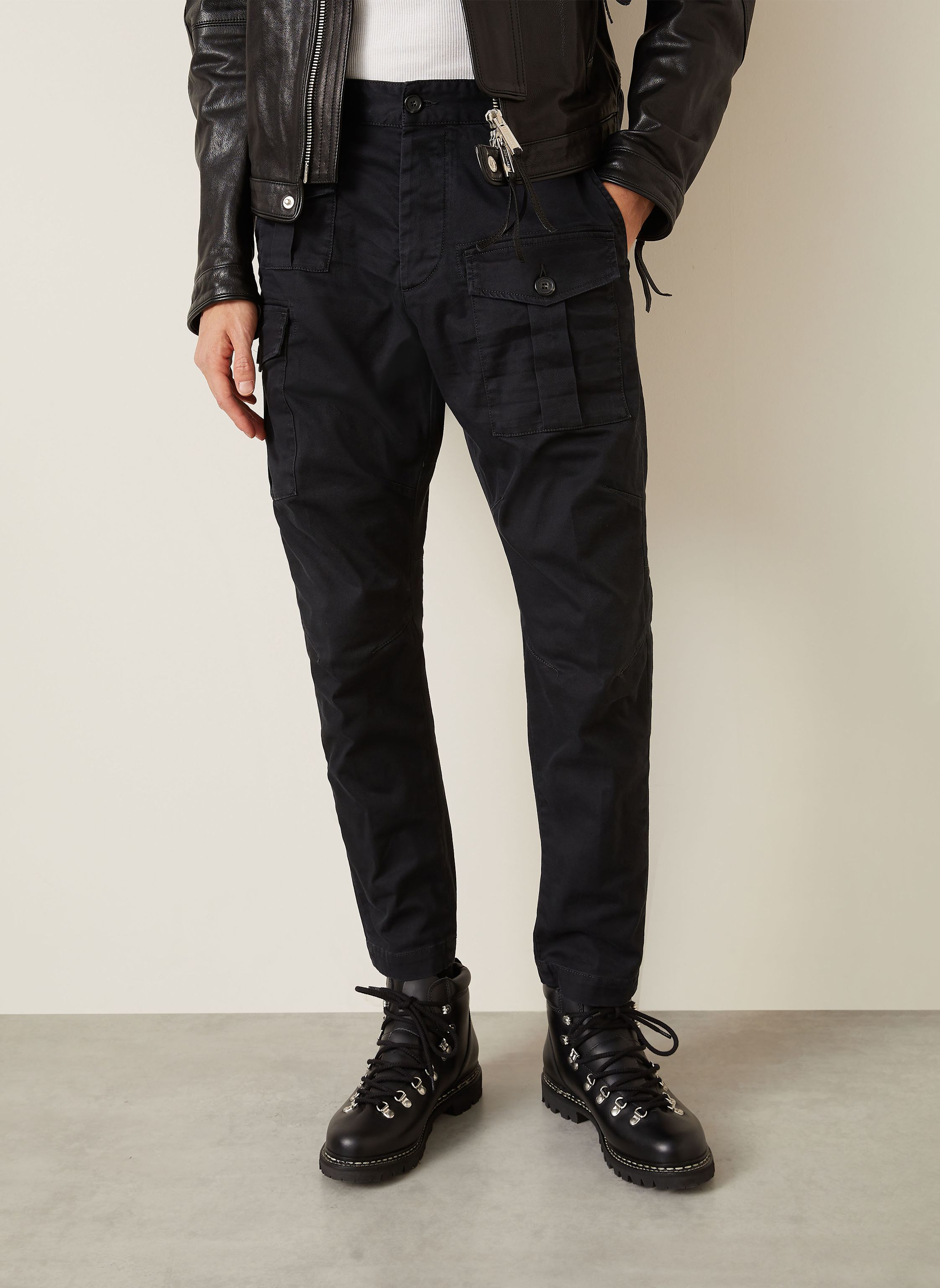 Thumbnail - dsquared2 Cargohose Sexy Cargo Fit schwarz