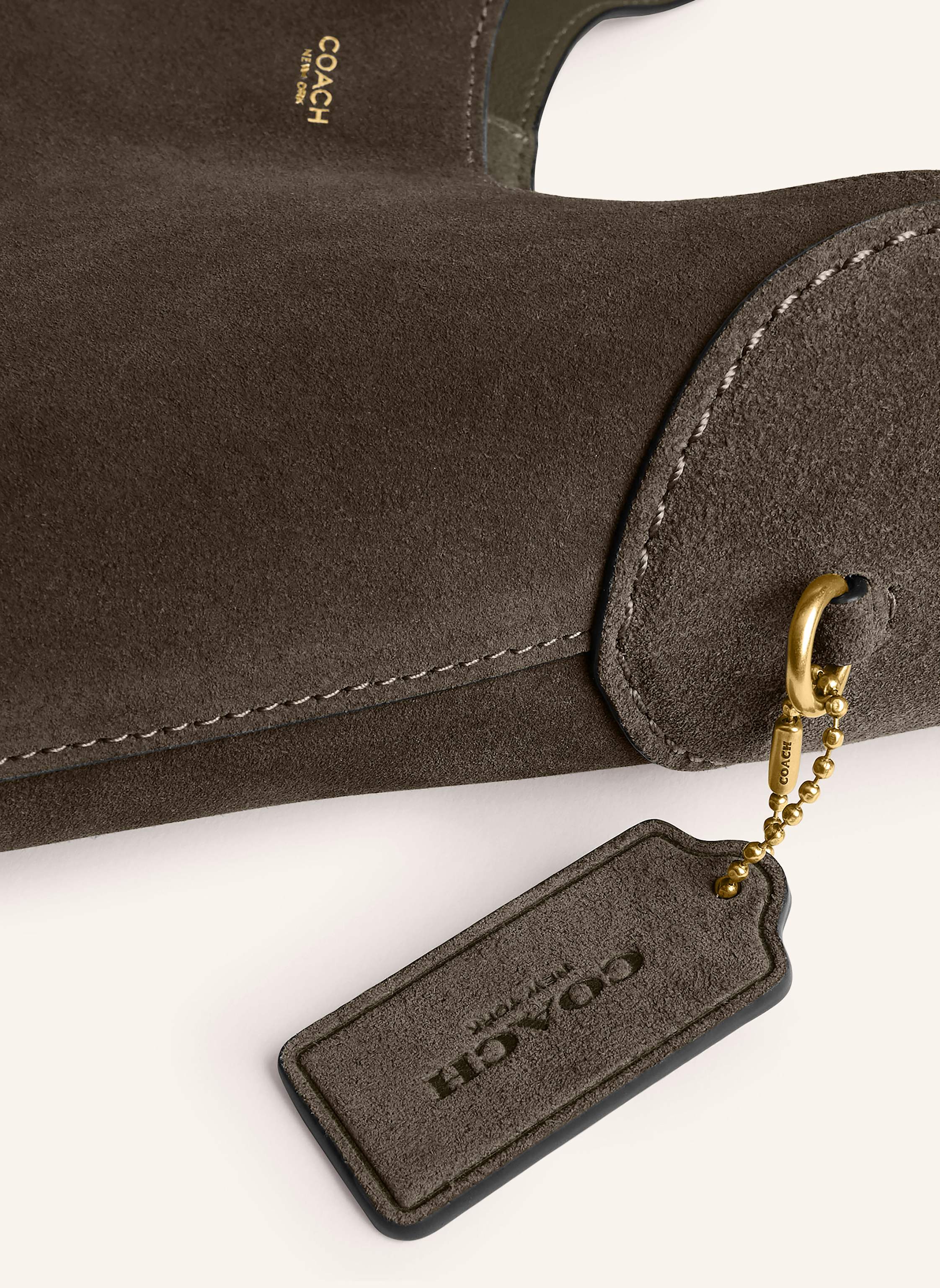 Thumbnail - Coach Beuteltasche Brooklyn 28 gruen