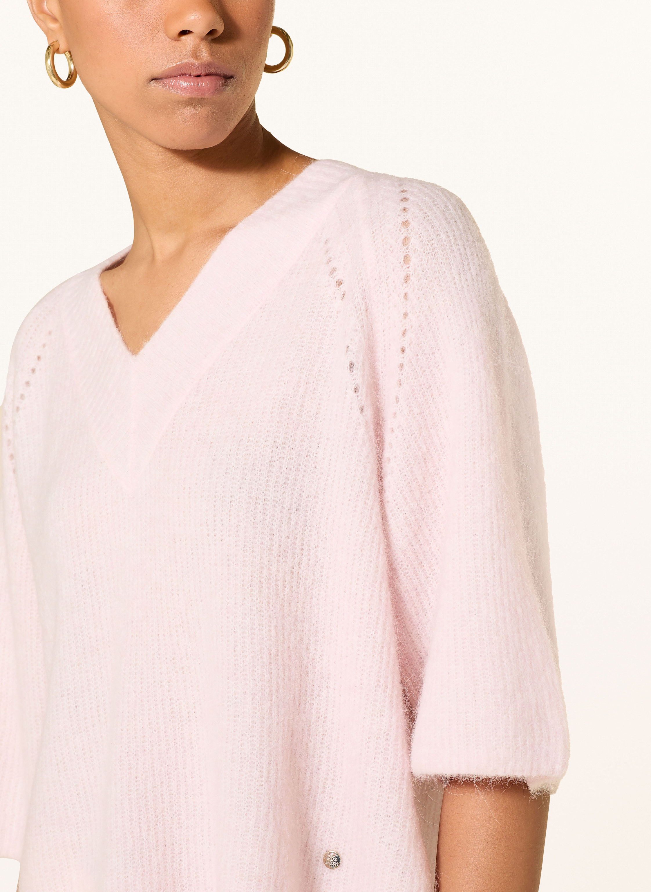 Thumbnail - Mos Mosh Strickshirt Mmtaci Mit Alpaka rosa