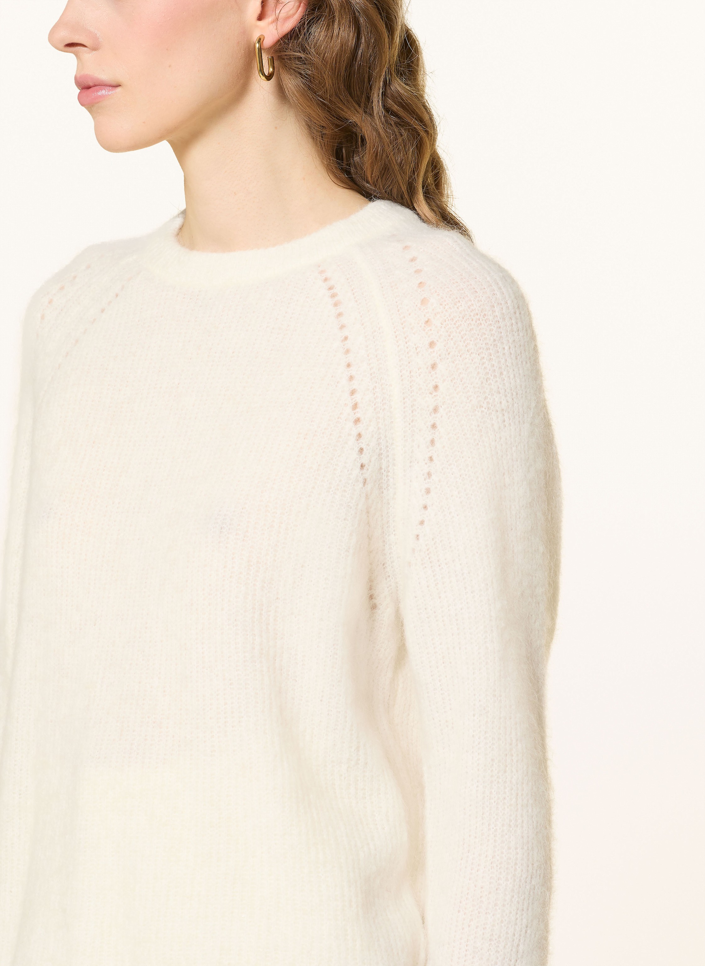 Thumbnail - Mos Mosh Pullover Mmtammy Thora Mit Alapka Und Cashmere weiss