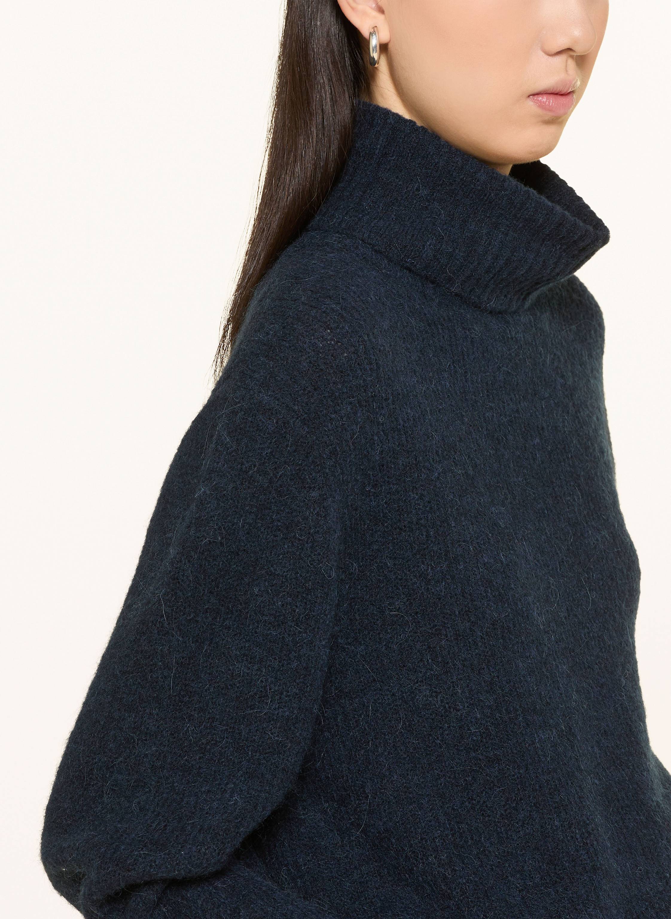 Thumbnail - Mos Mosh Rollkragenpullover Aidy Mit Alpaka blau