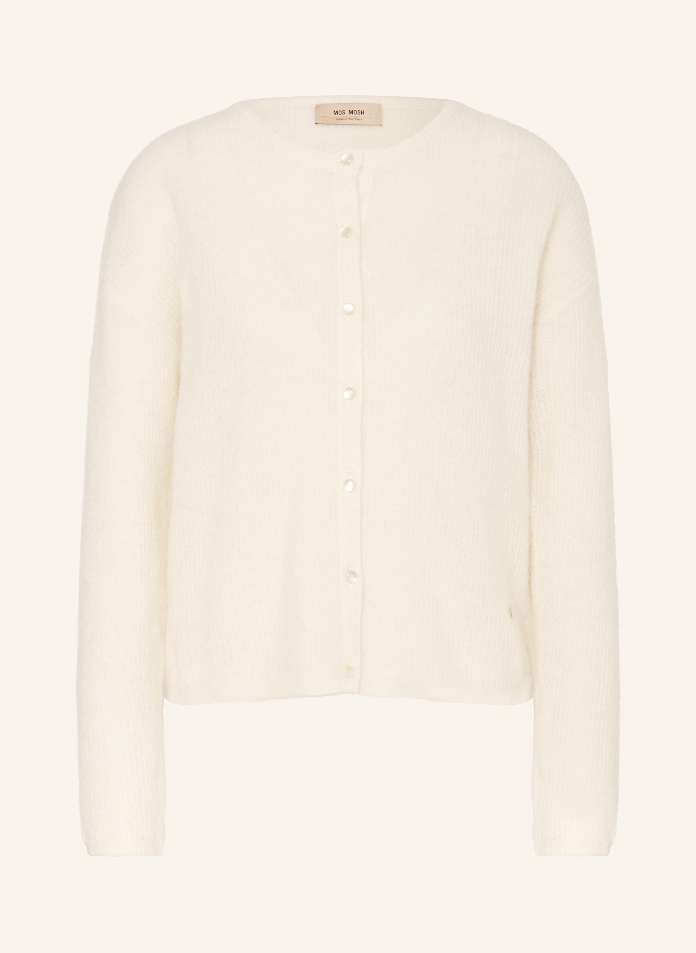 MOS MOSH Cardigan MMAIMINE in ecru