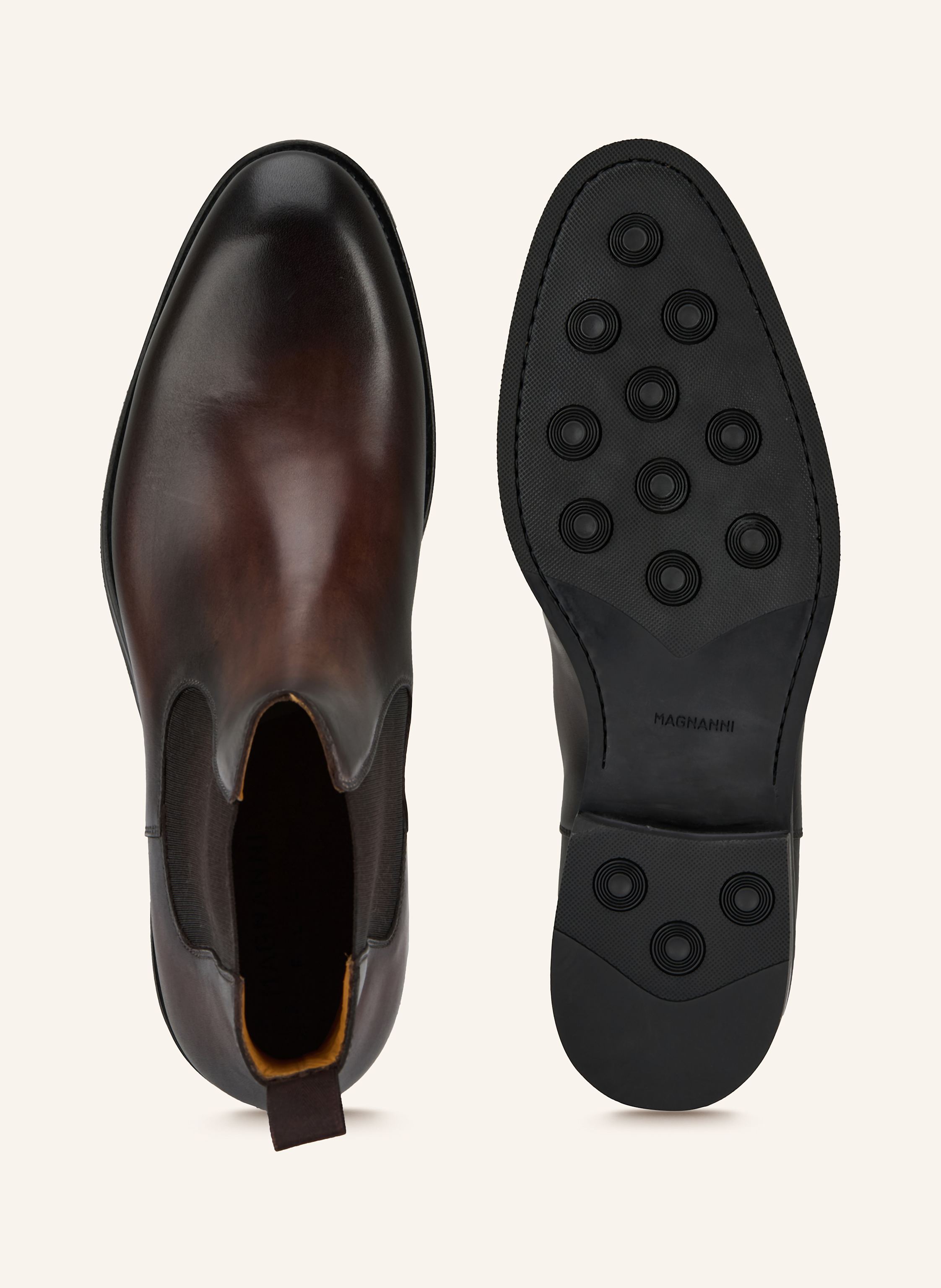 Thumbnail - Magnanni Chelsea-Boots braun