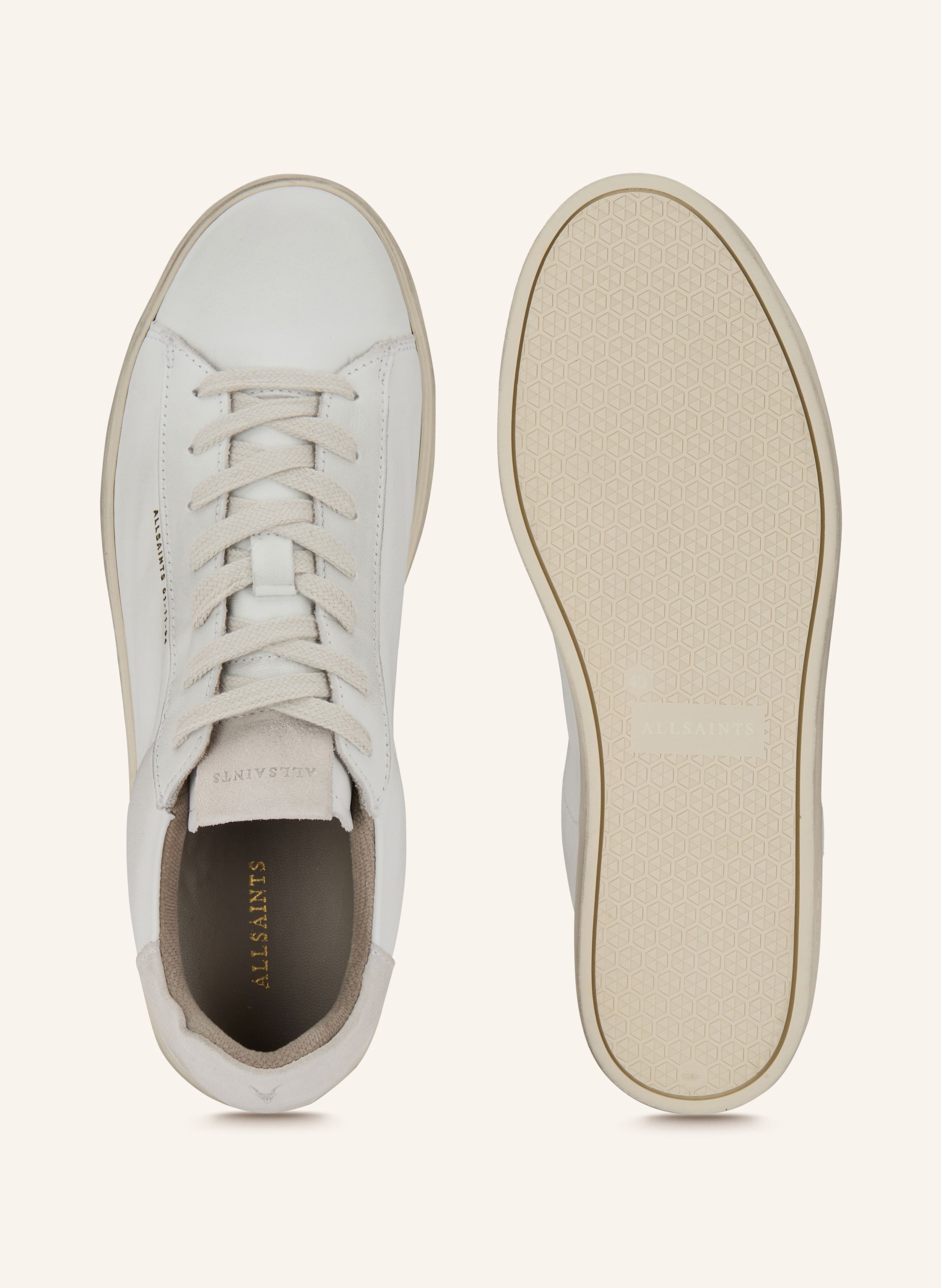 Thumbnail - Allsaints Sneaker Shana weiss