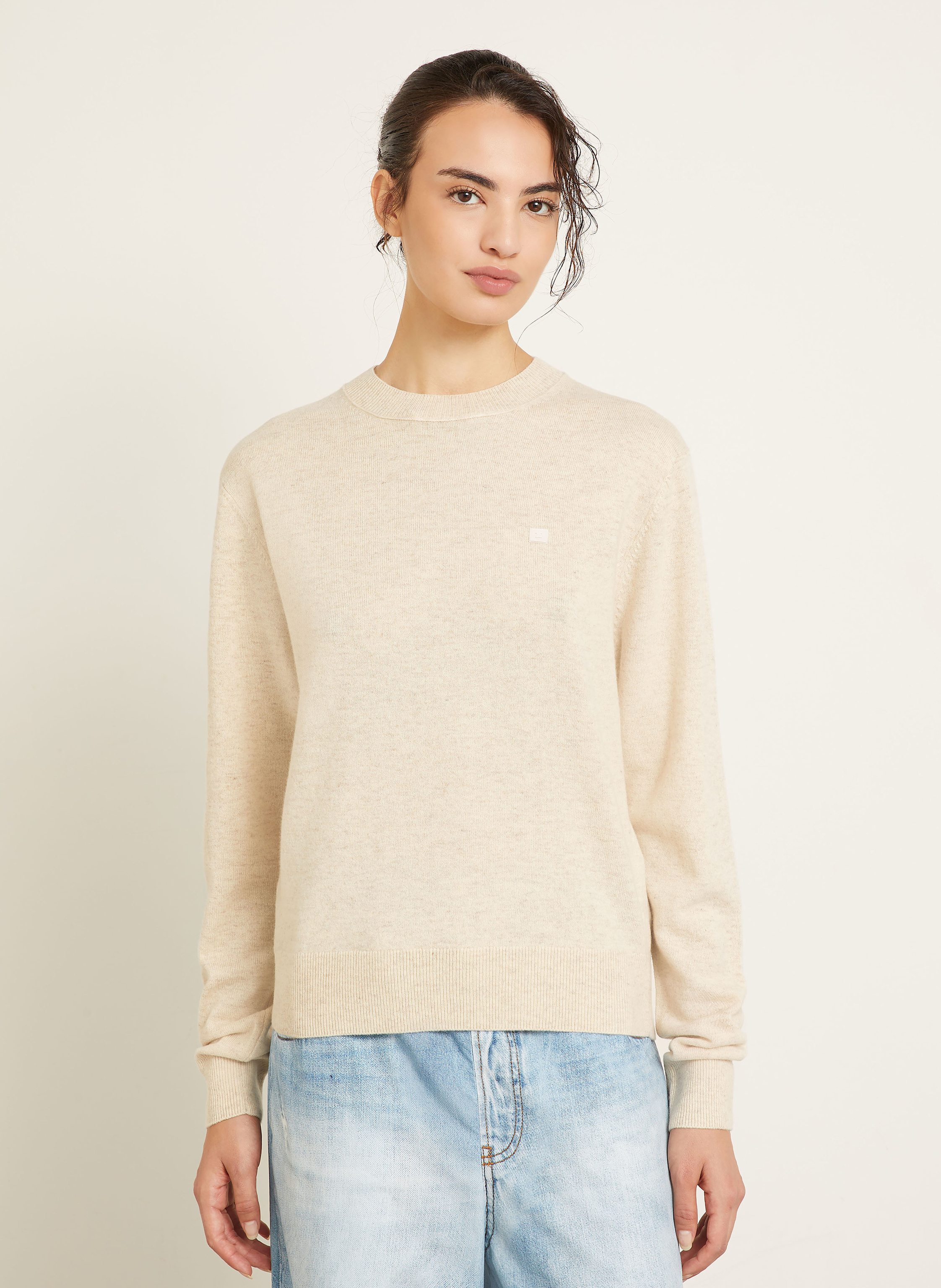Thumbnail - Acne Studios Pullover beige