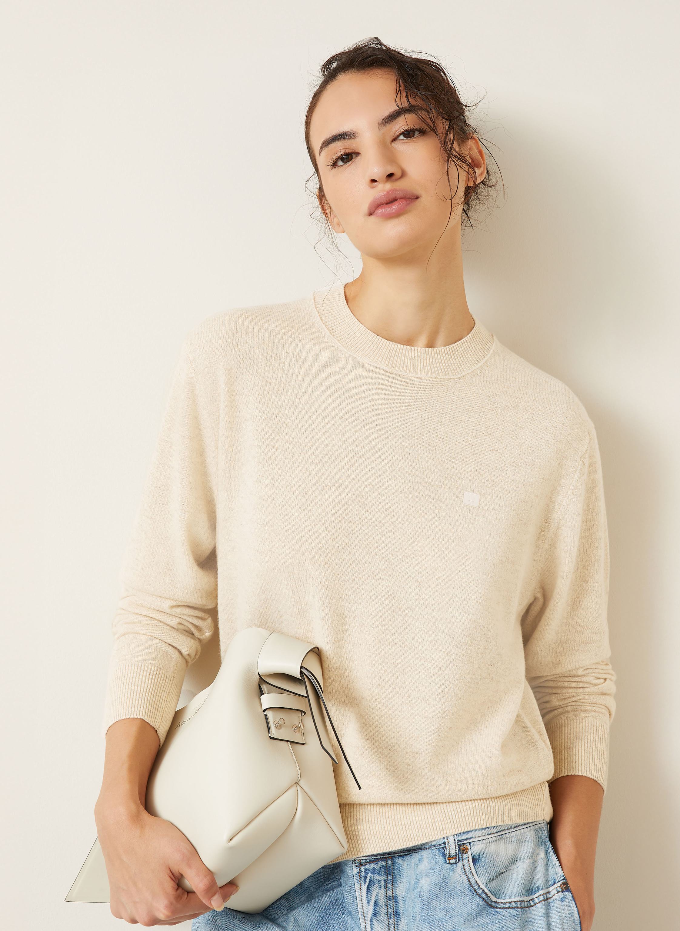 Thumbnail - Acne Studios Pullover beige