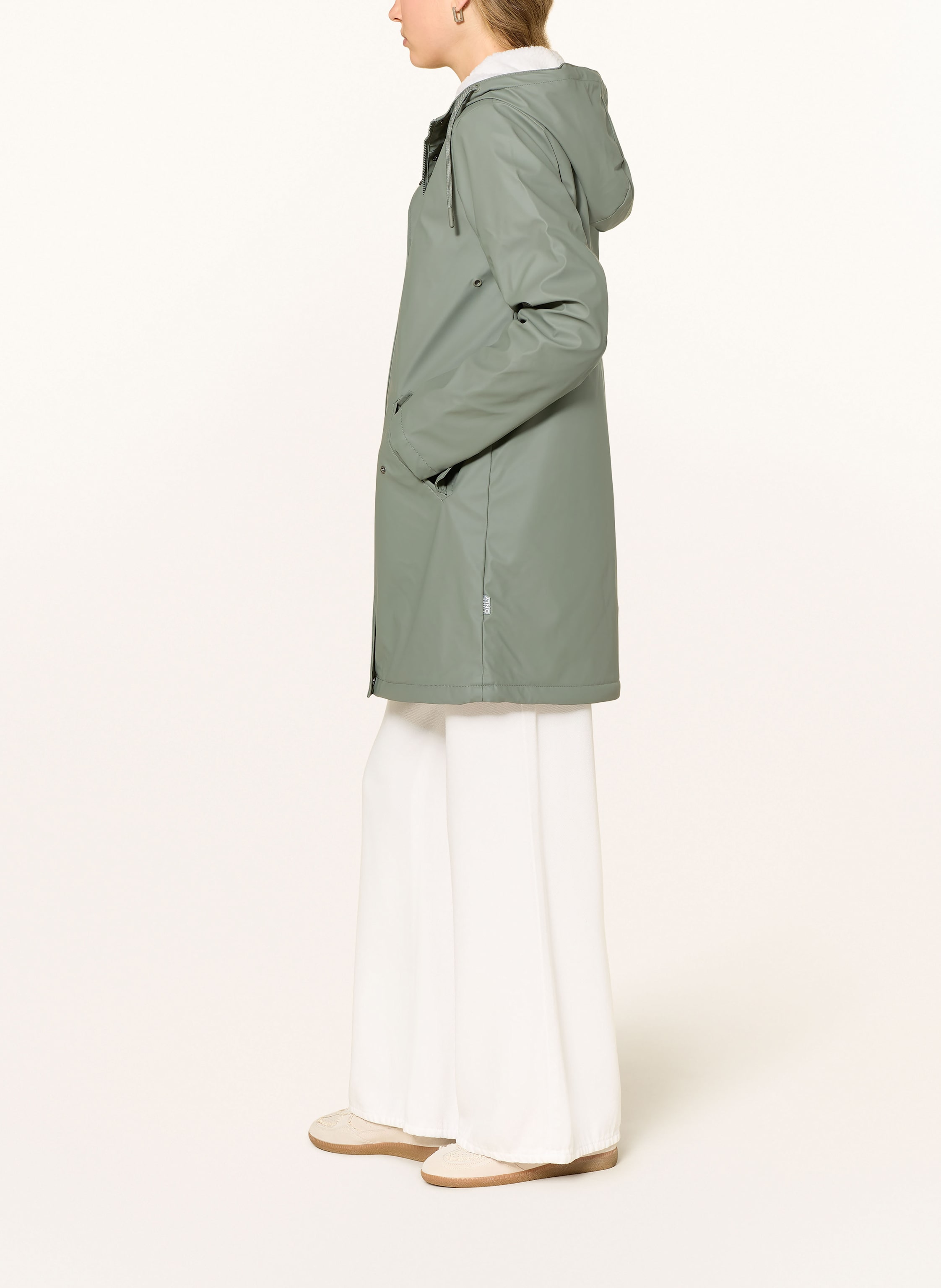 Thumbnail - Only Regenmantel grau