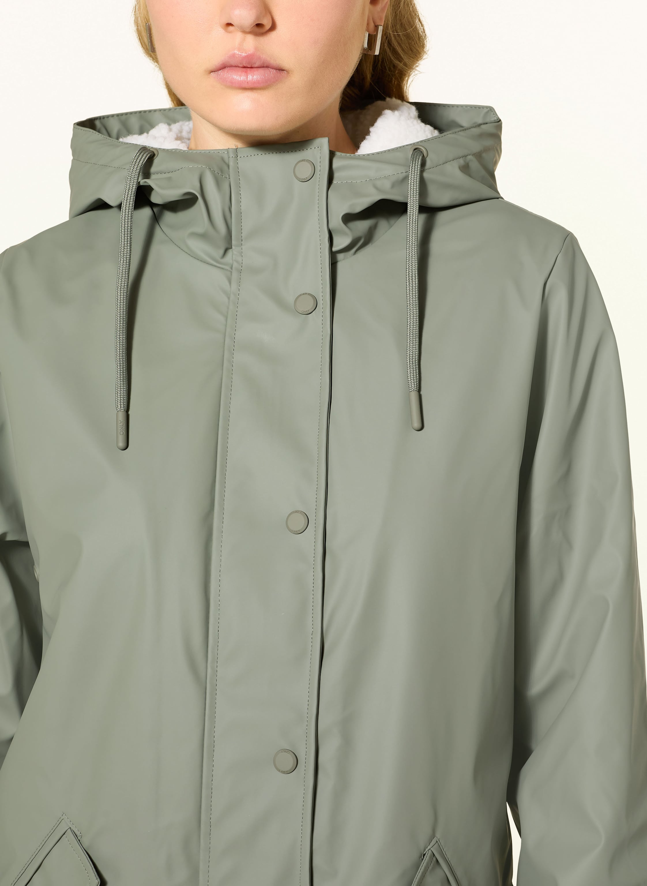 Thumbnail - Only Regenmantel grau