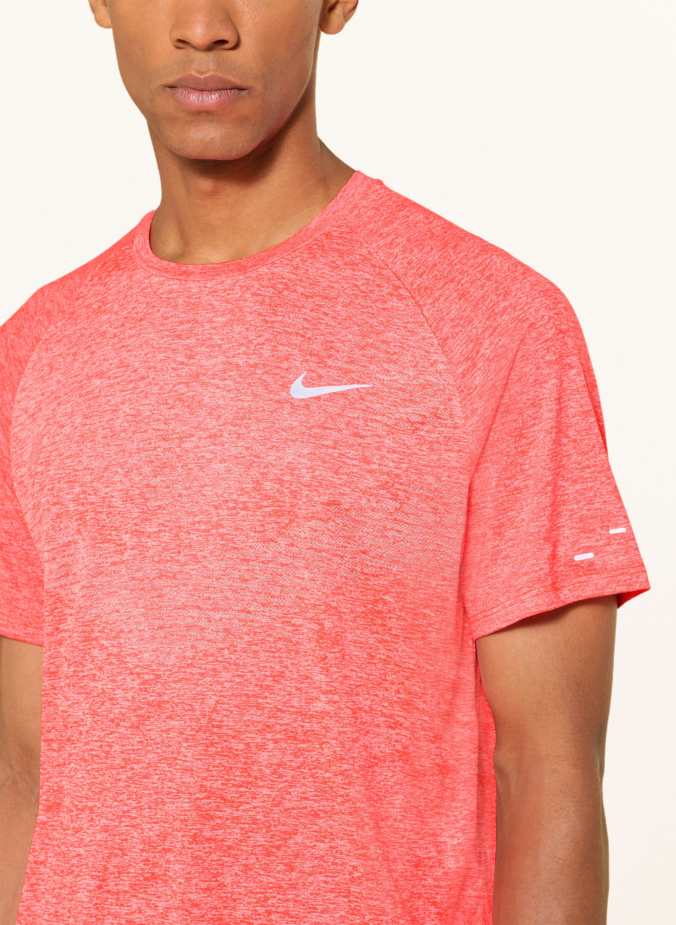 Thumbnail - Nike Laufshirt Stride rot