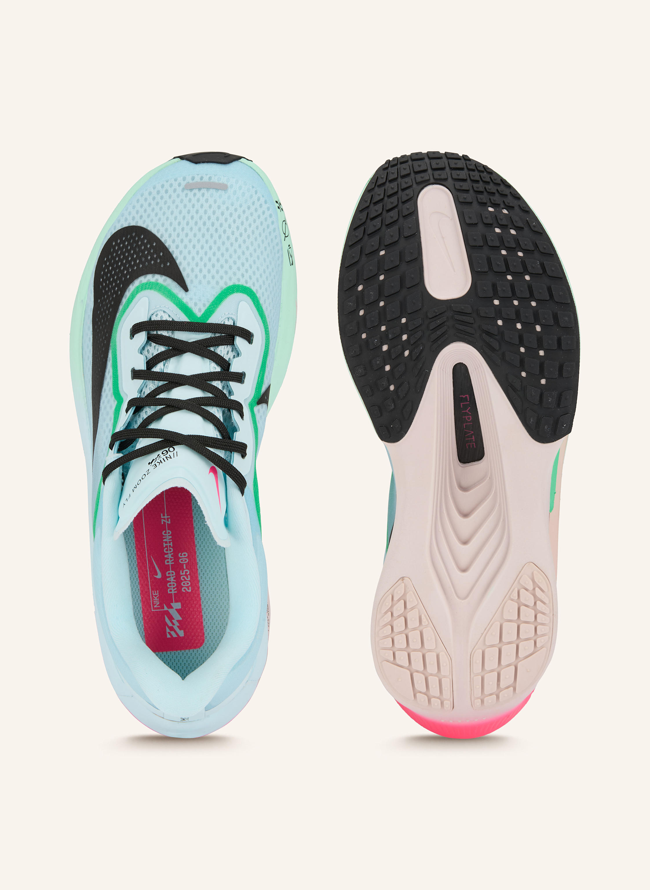 Thumbnail - Nike Laufschuhe Zoom Fly 6 blau