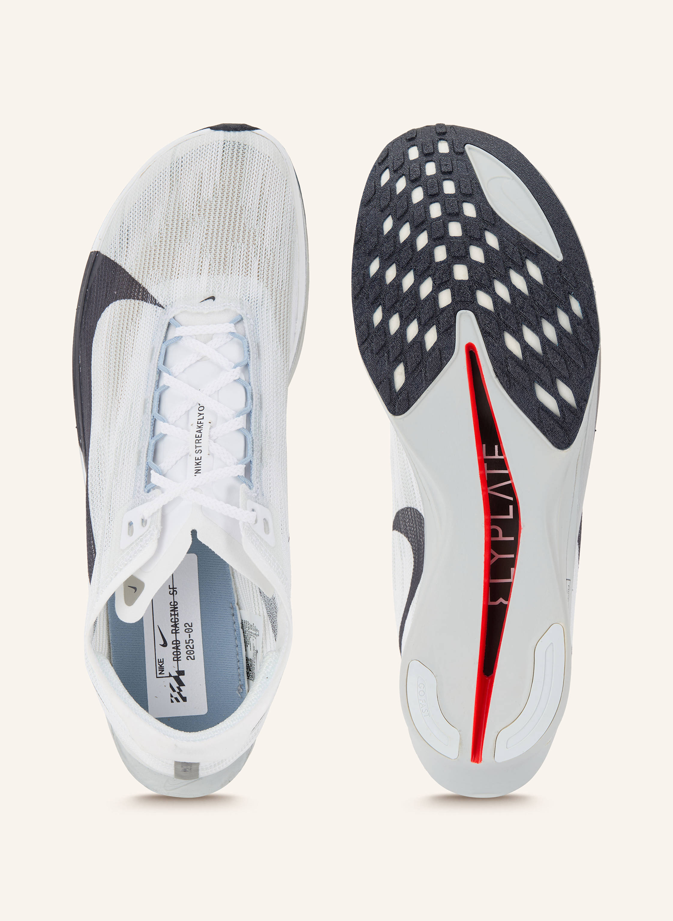 Thumbnail - Nike Laufschuhe Zoomx Streakfly 2 weiss