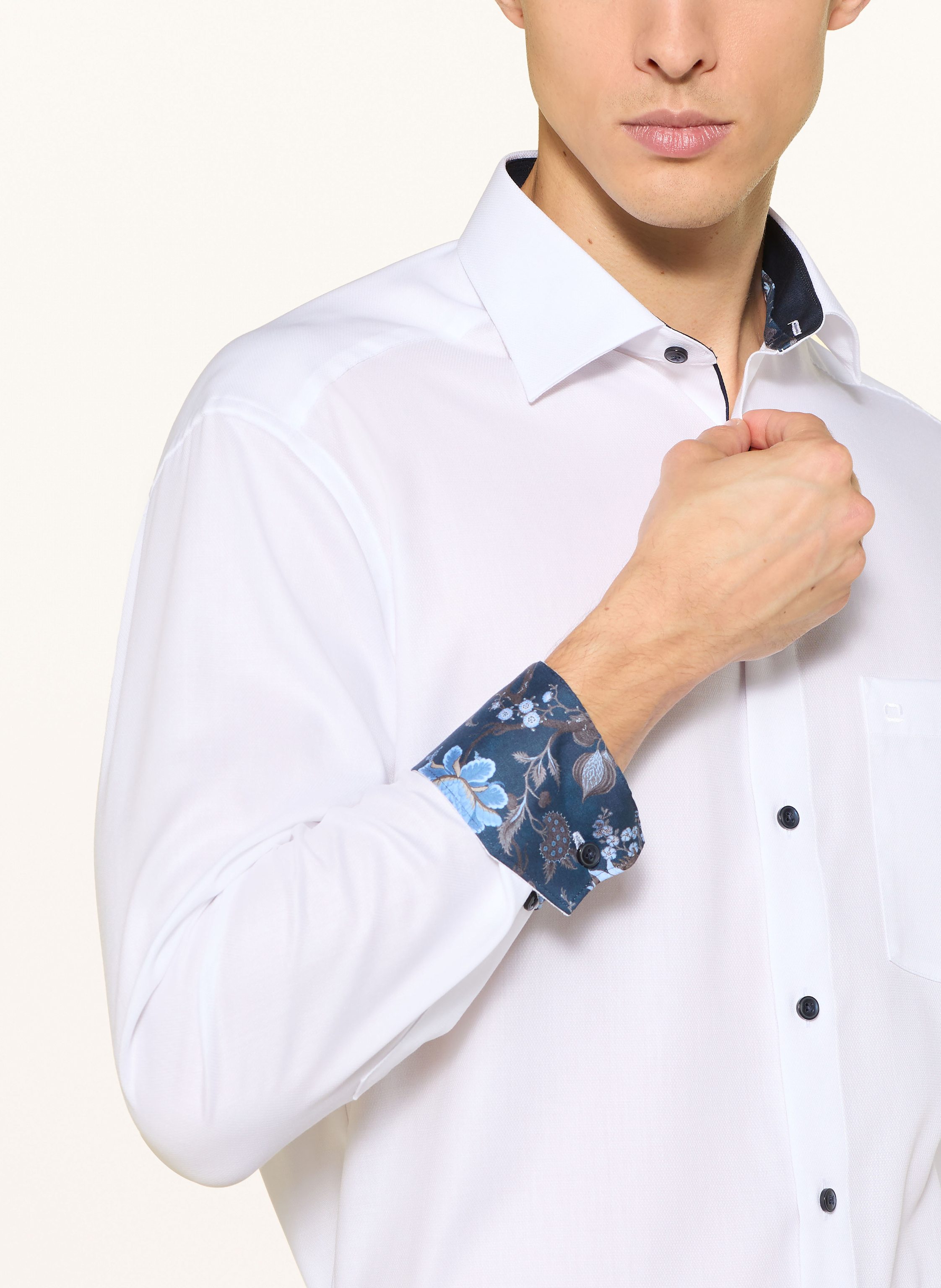 Thumbnail - Olymp Hemd Luxor Comfort Fit weiss