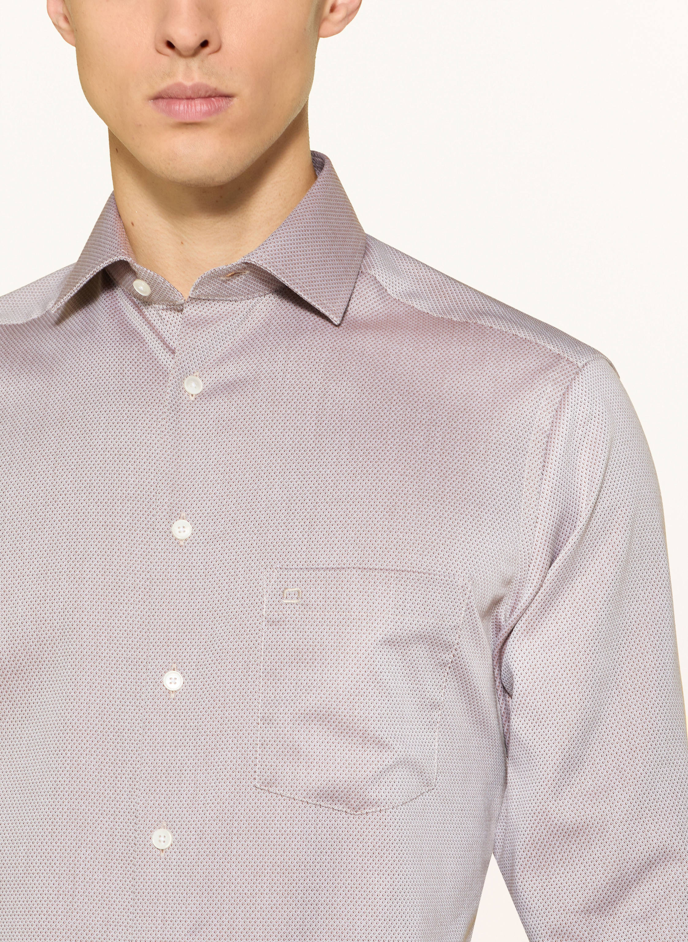 Thumbnail - Olymp Hemd Luxor Modern Fit braun