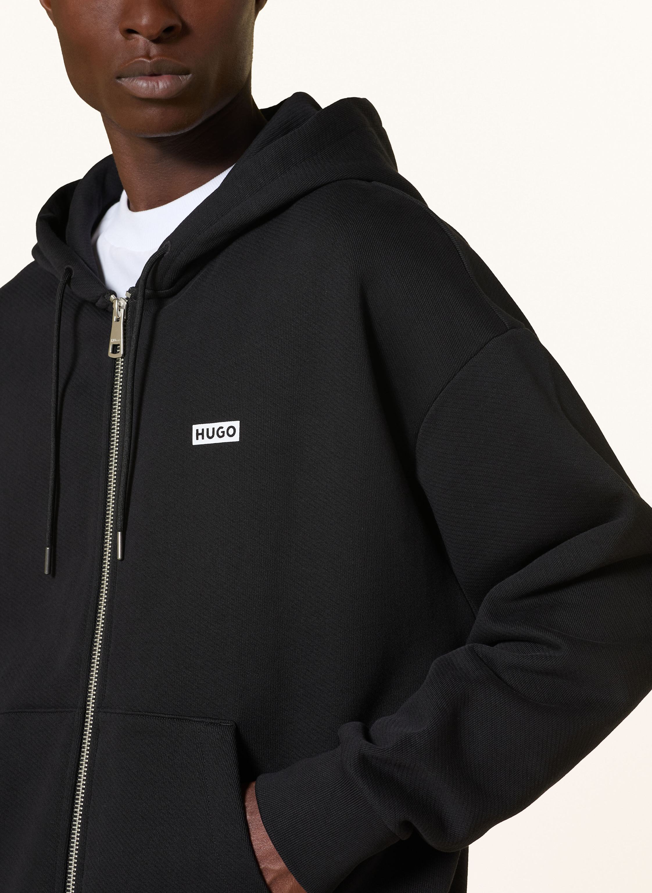 Thumbnail - Hugo Oversized-Sweatjacke Nardimez schwarz